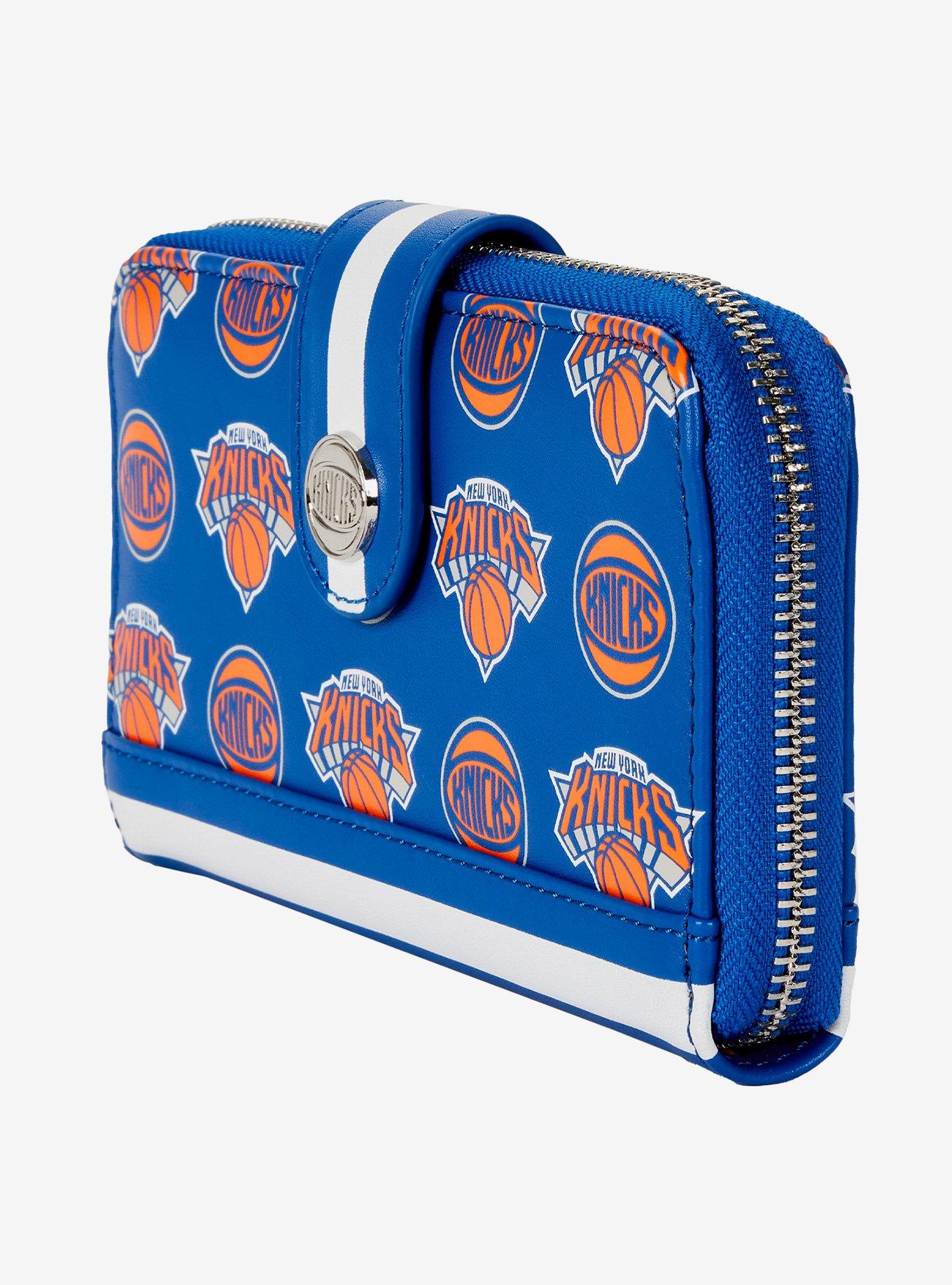 Loungefly NBA New York Knicks Logo Zipper Wallet, , alternate