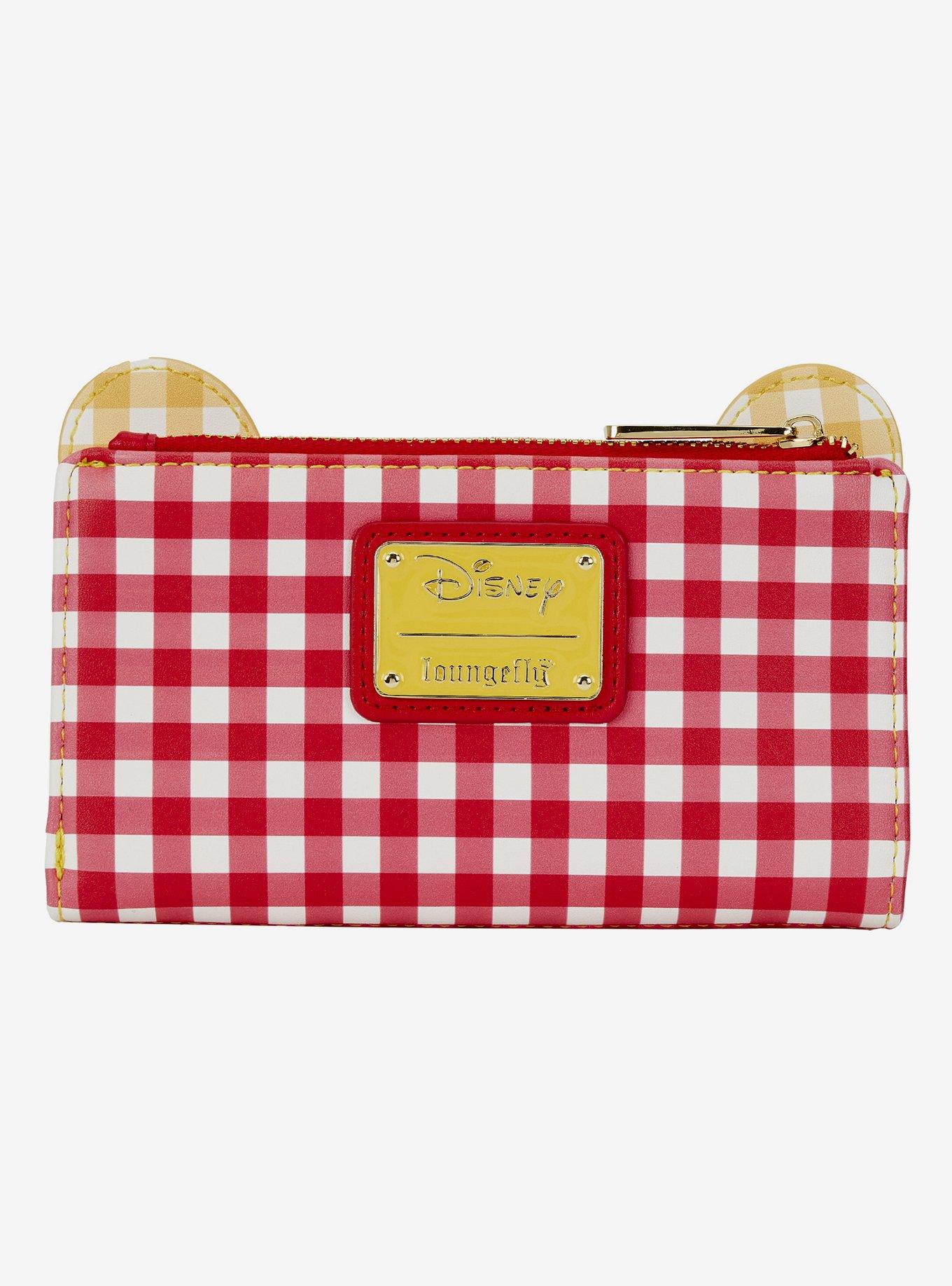 Loungefly Disney Winnie The Pooh Gingham Wallet, , alternate