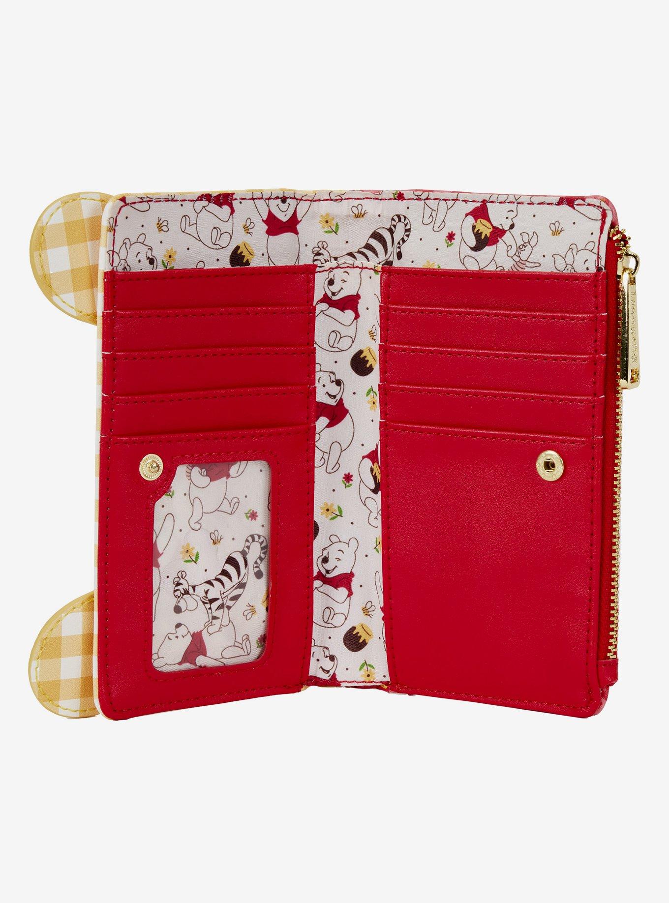 Loungefly Disney Winnie The Pooh Gingham Wallet, , alternate