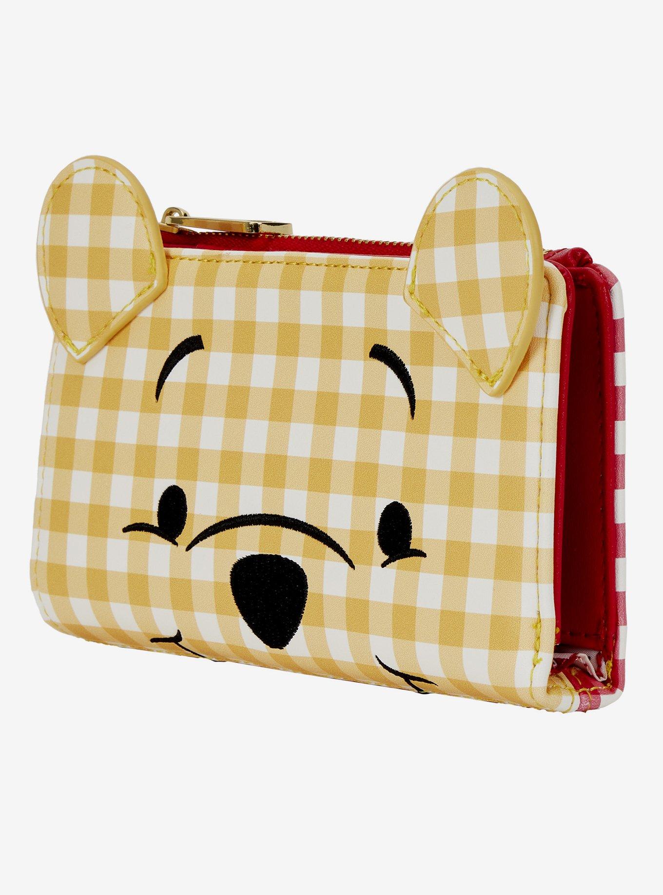 Loungefly Disney Winnie The Pooh Gingham Wallet, , alternate