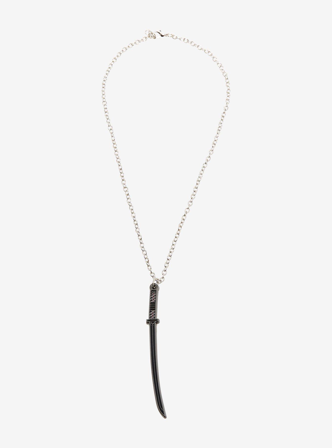 Demon Slayer: Kimetsu No Yaiba Tanjiro Sword Necklace, , alternate
