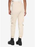 Ivory Cargo Jogger Pants, BLACK, alternate