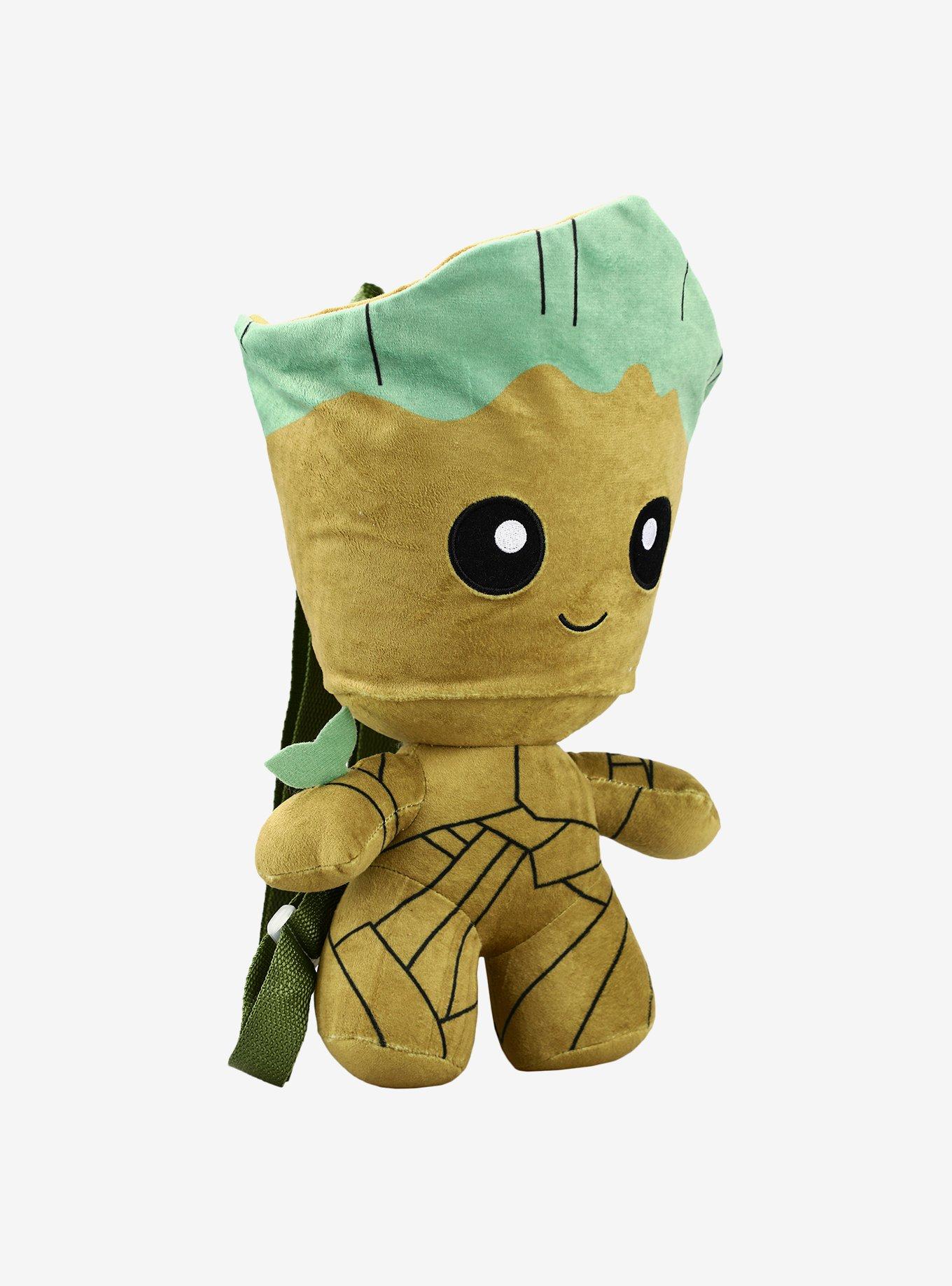 Marvel Guardians Of The Galaxy Groot Chibi Plush Backpack, , alternate