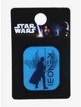 Star Wars Obi-Wan Kenobi Jedi Master Silhouette Enamel Pin, , alternate