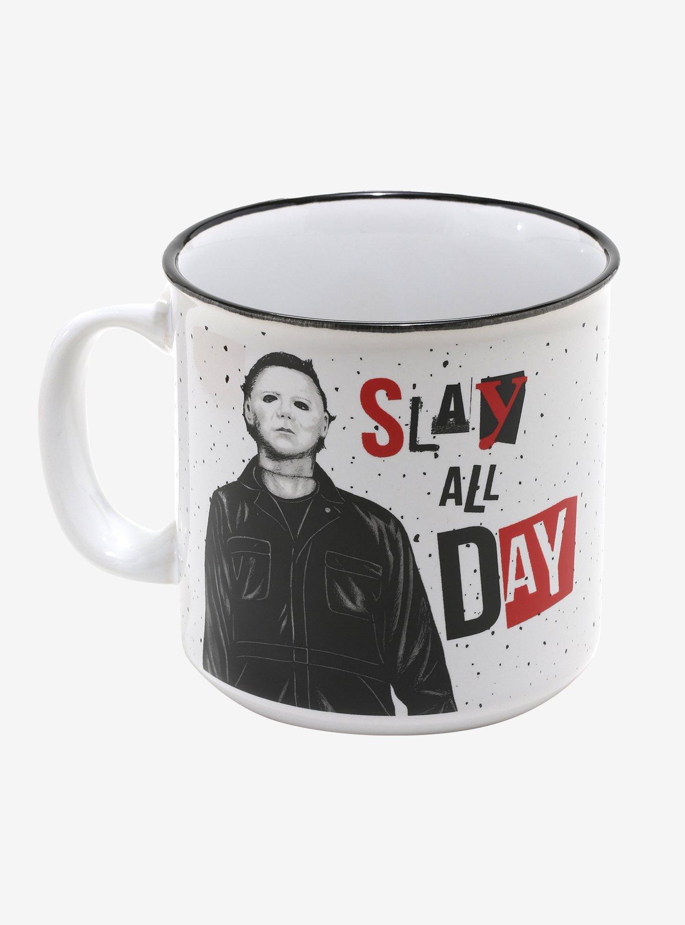 Halloween Michael Slay All Day Camper Mug, , alternate