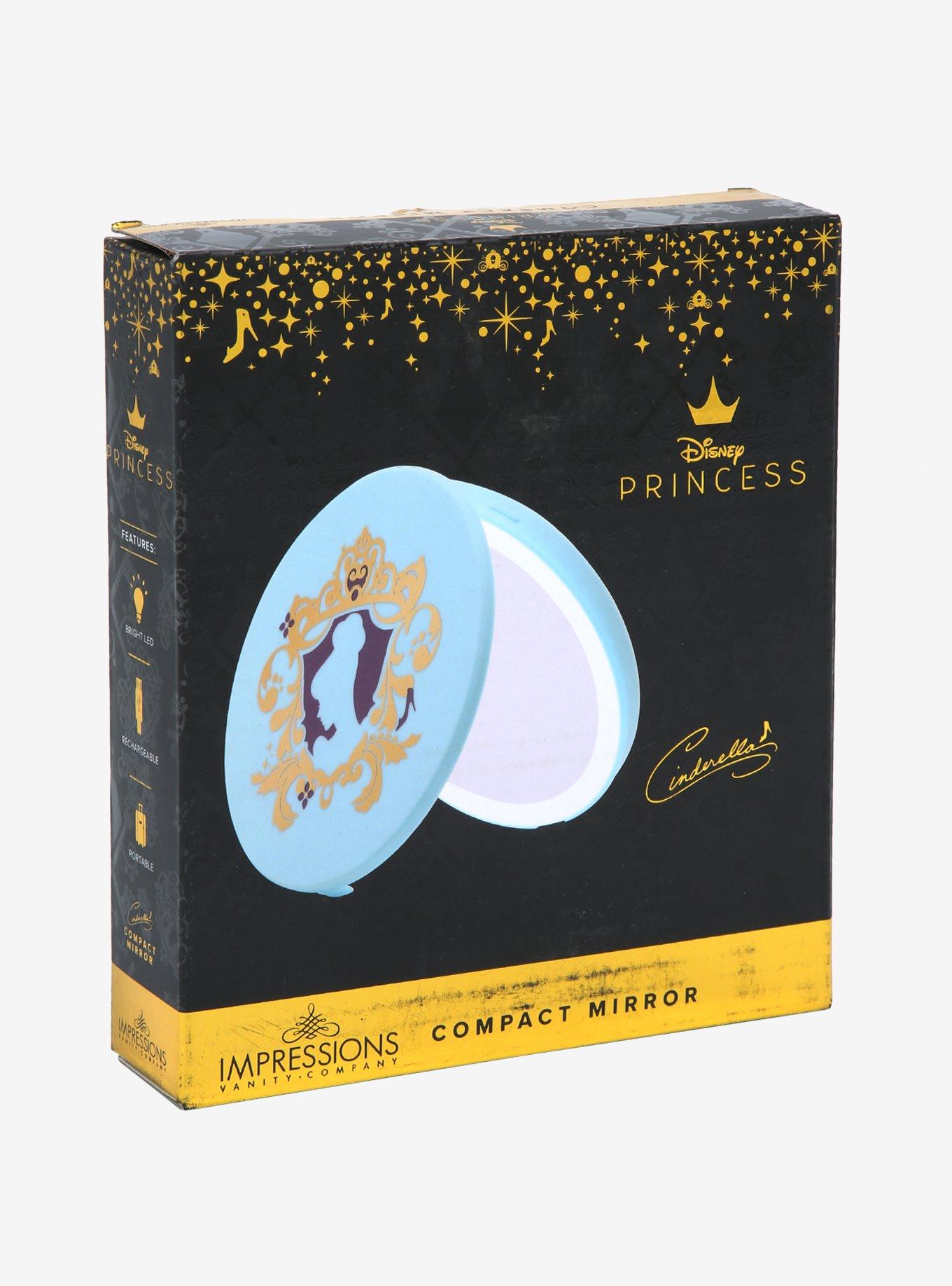 Disney Cinderella Crest LED Compact Mirror, , alternate