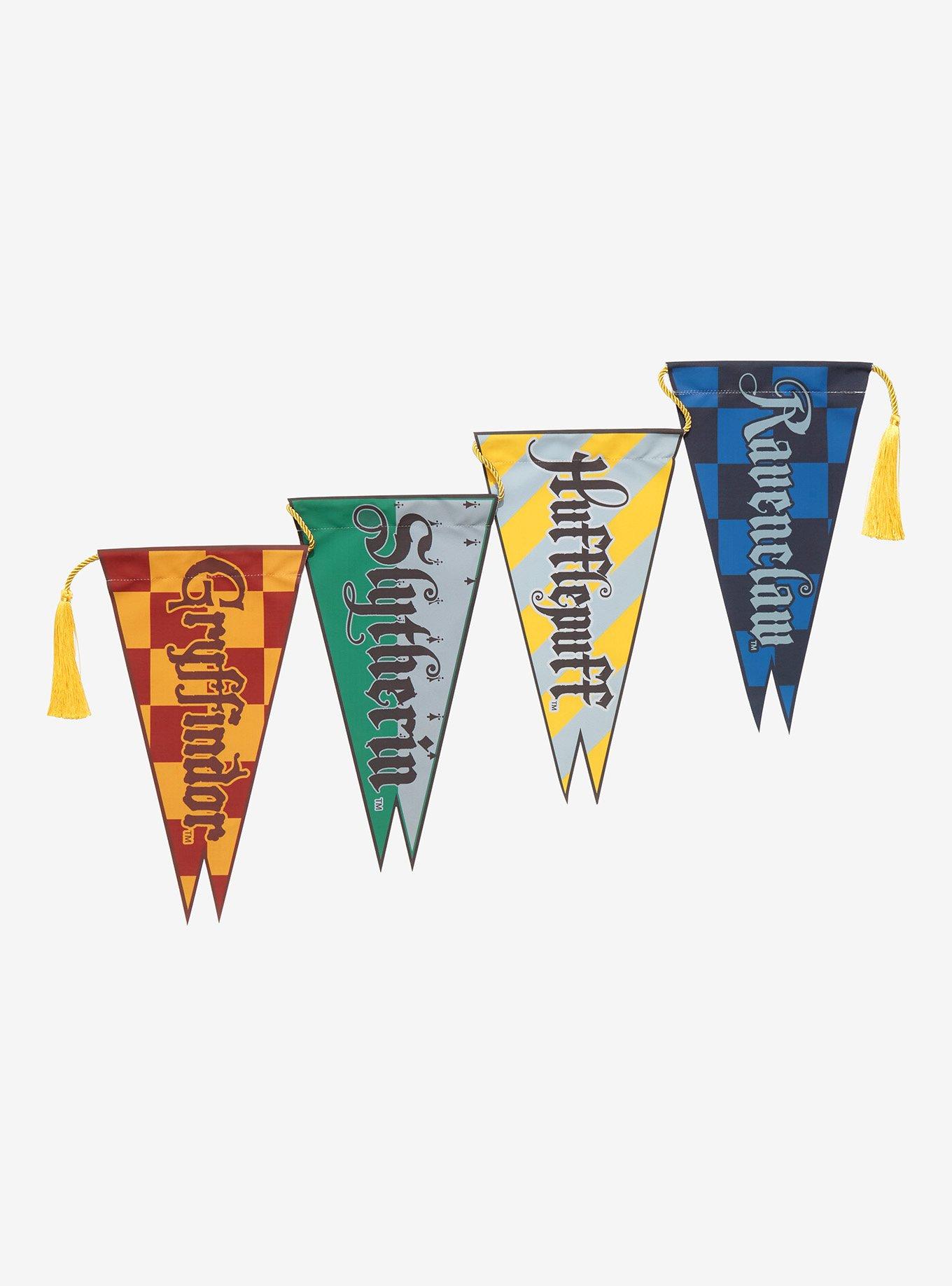 Harry Potter Hogwarts House Pennant Set , , alternate
