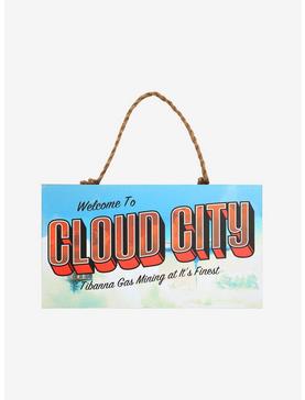 Star Wars Death Star and Cloud City Reversible Welcome Sign, , hi-res