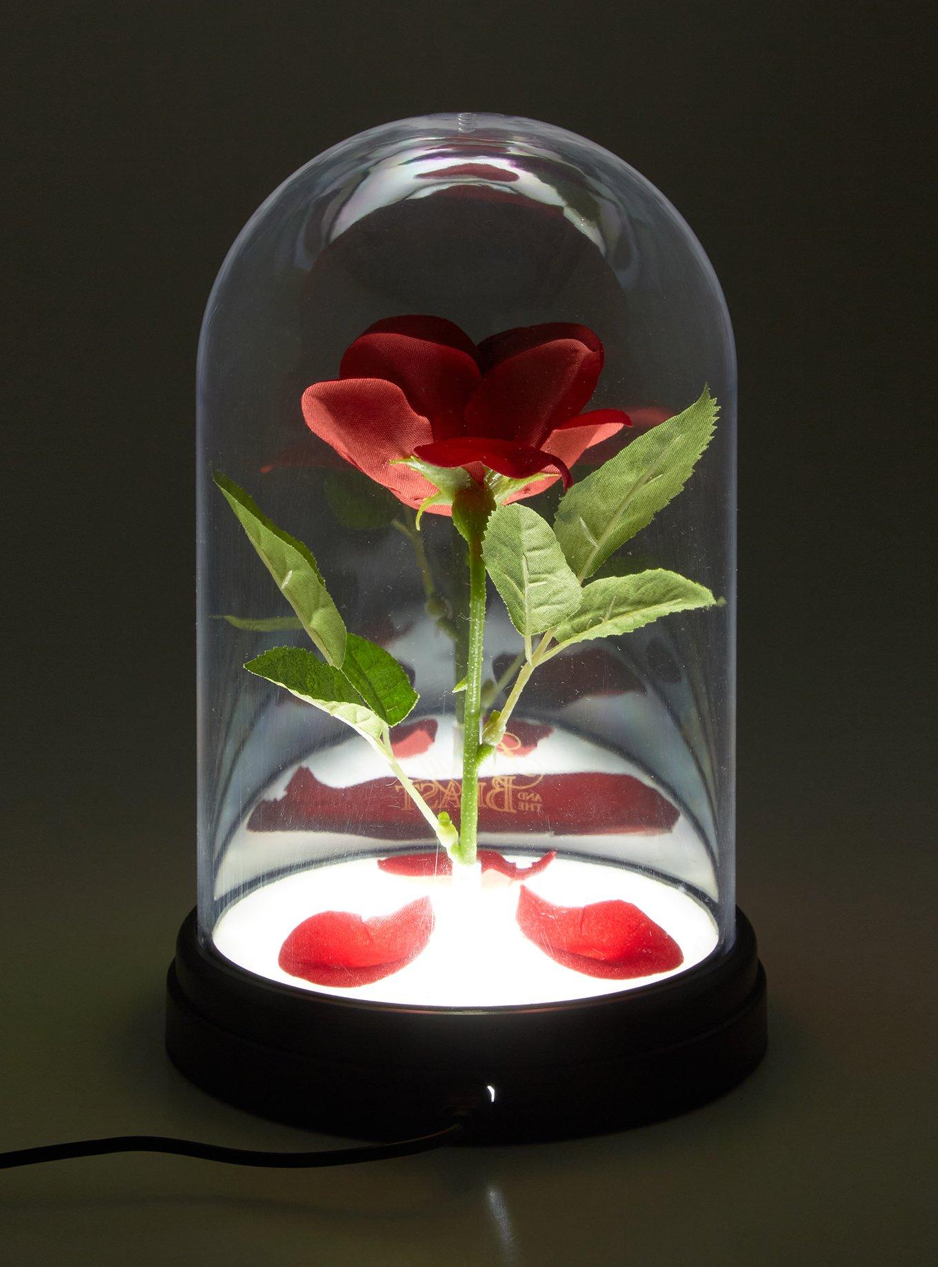 Disney Beauty and the Beast Enchanted Rose Light , , alternate