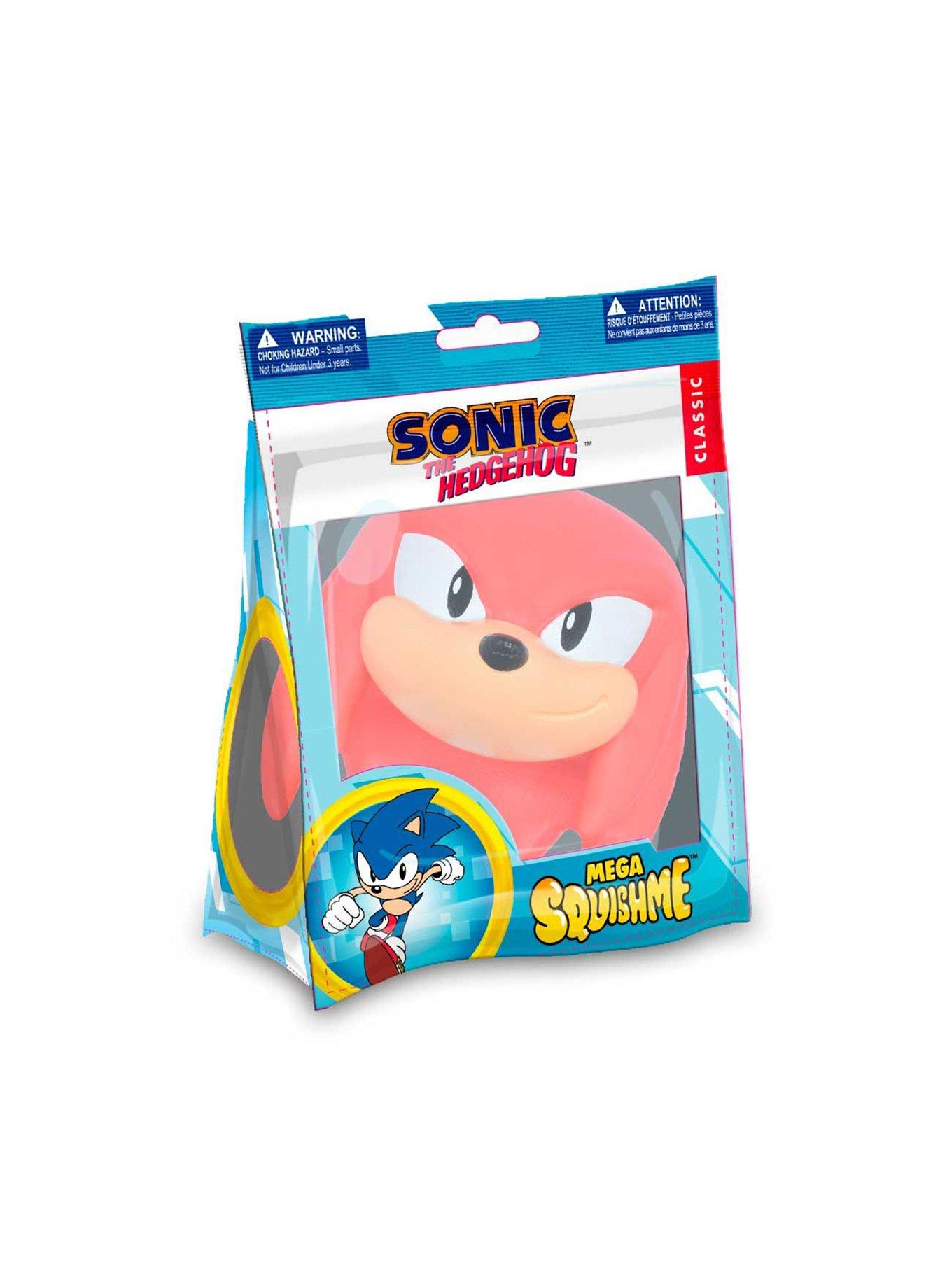 Sonic The Hedgehog SquishMe Knuckles Figure, , alternate