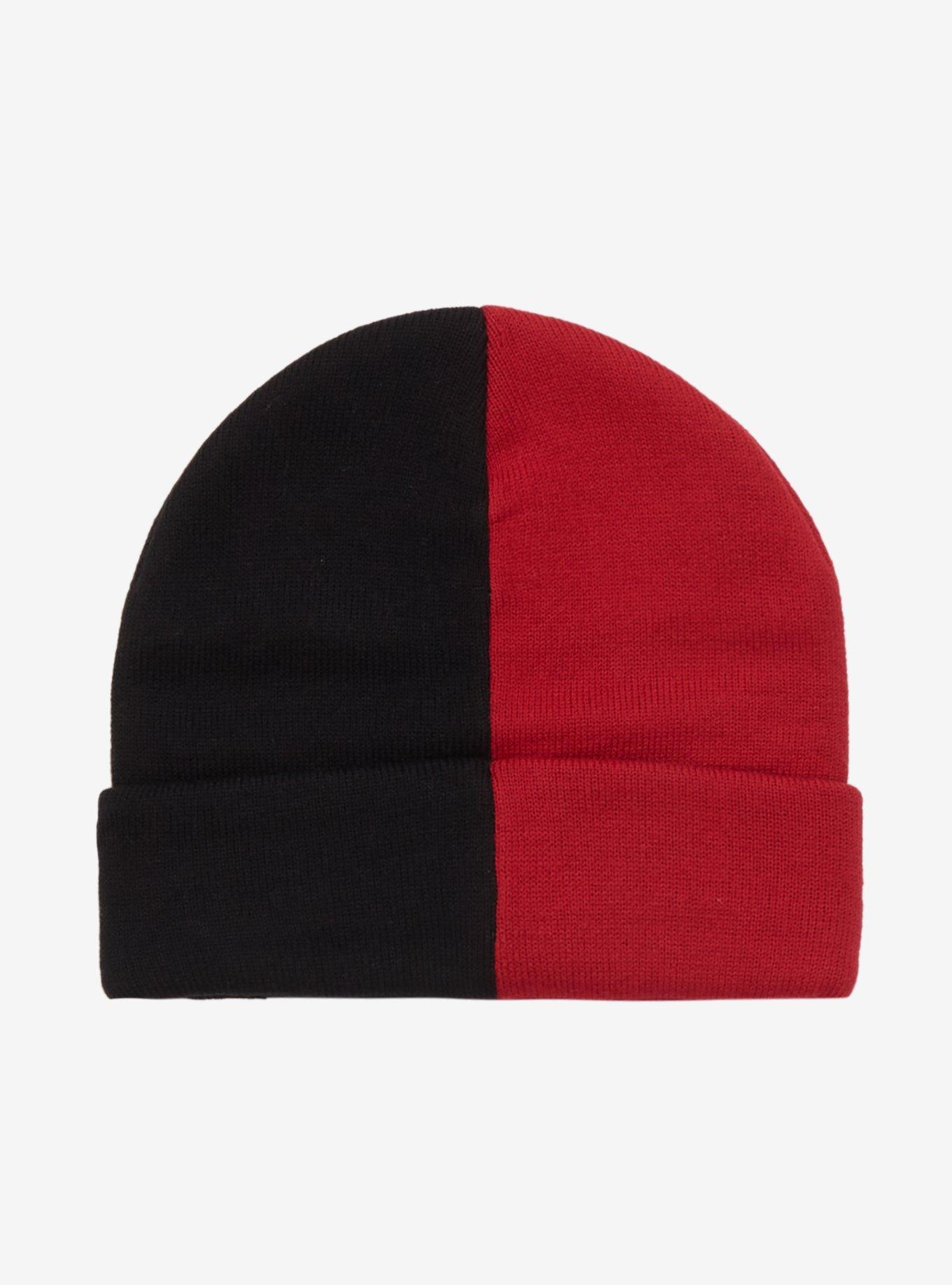 InuYasha Black & Red Split Beanie, , alternate