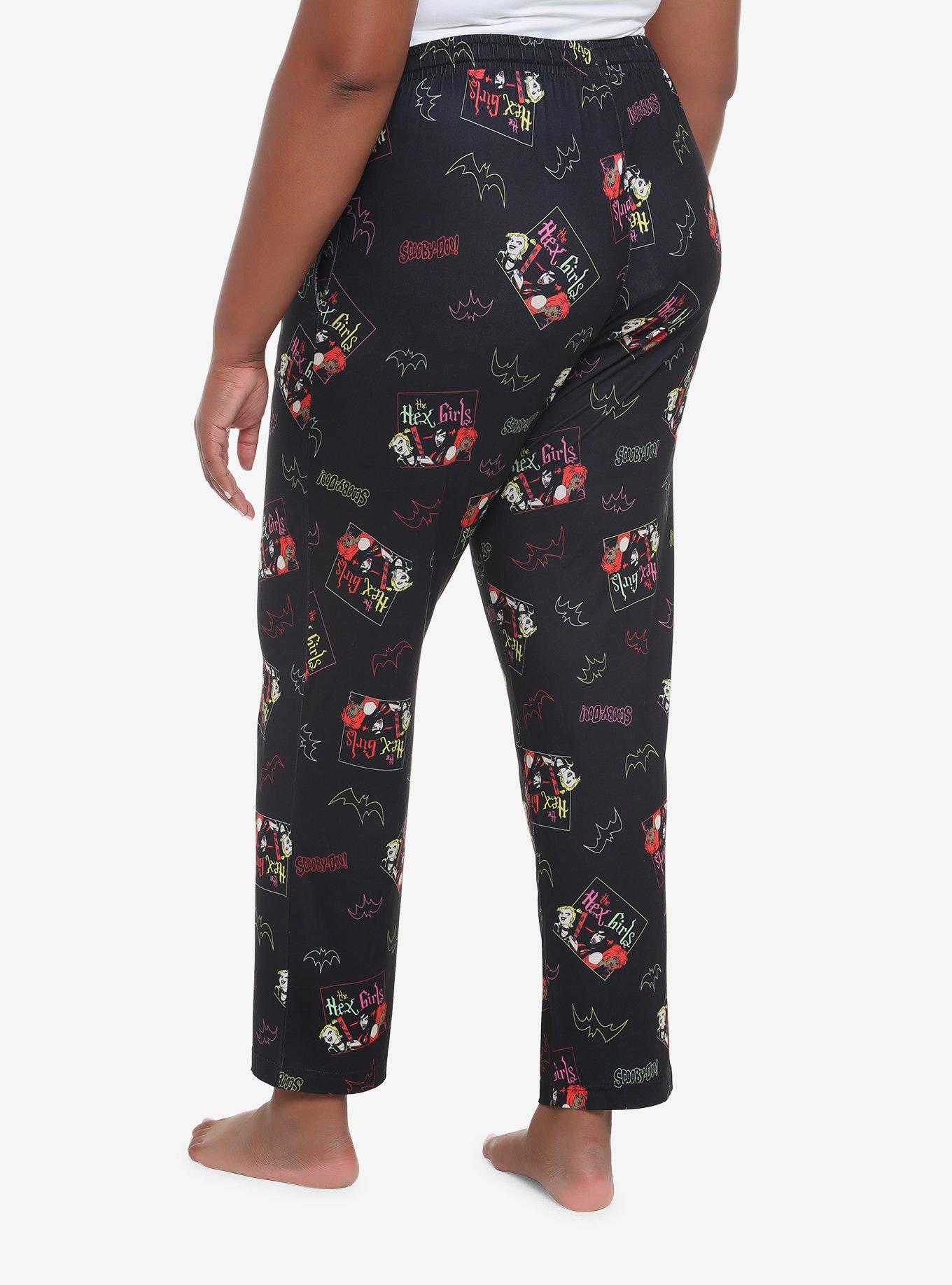 Scooby-Doo The Hex Girls Pajama Pants Plus Size, MULTI, alternate