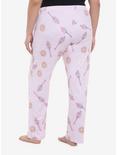 Sailor Moon Allover Print Pajama Pants Plus Size, MULTI, alternate