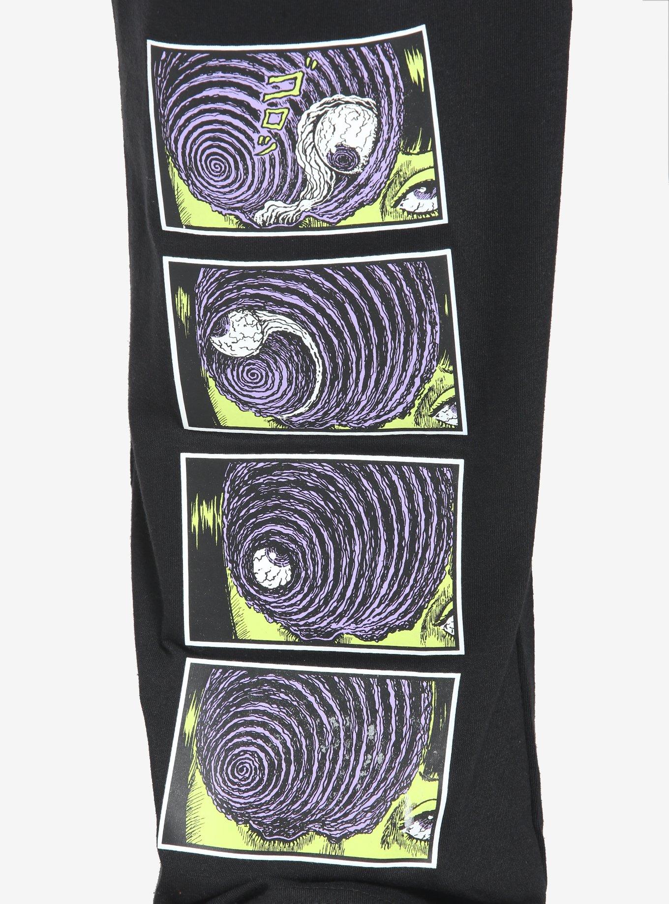 Junji Ito Uzumaki The Spiral Pajama Pants, MULTI, alternate