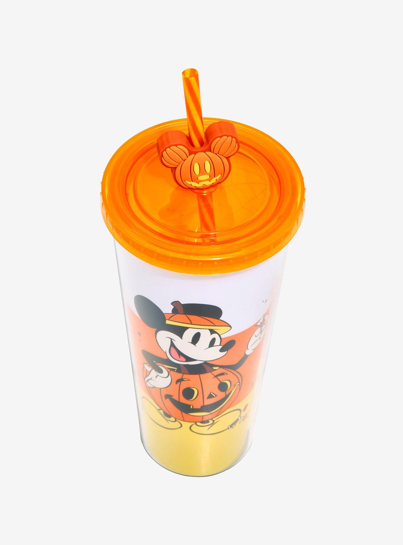 Disney Mickey Mouse Pumpkin Topper Acrylic Travel Cup, , alternate