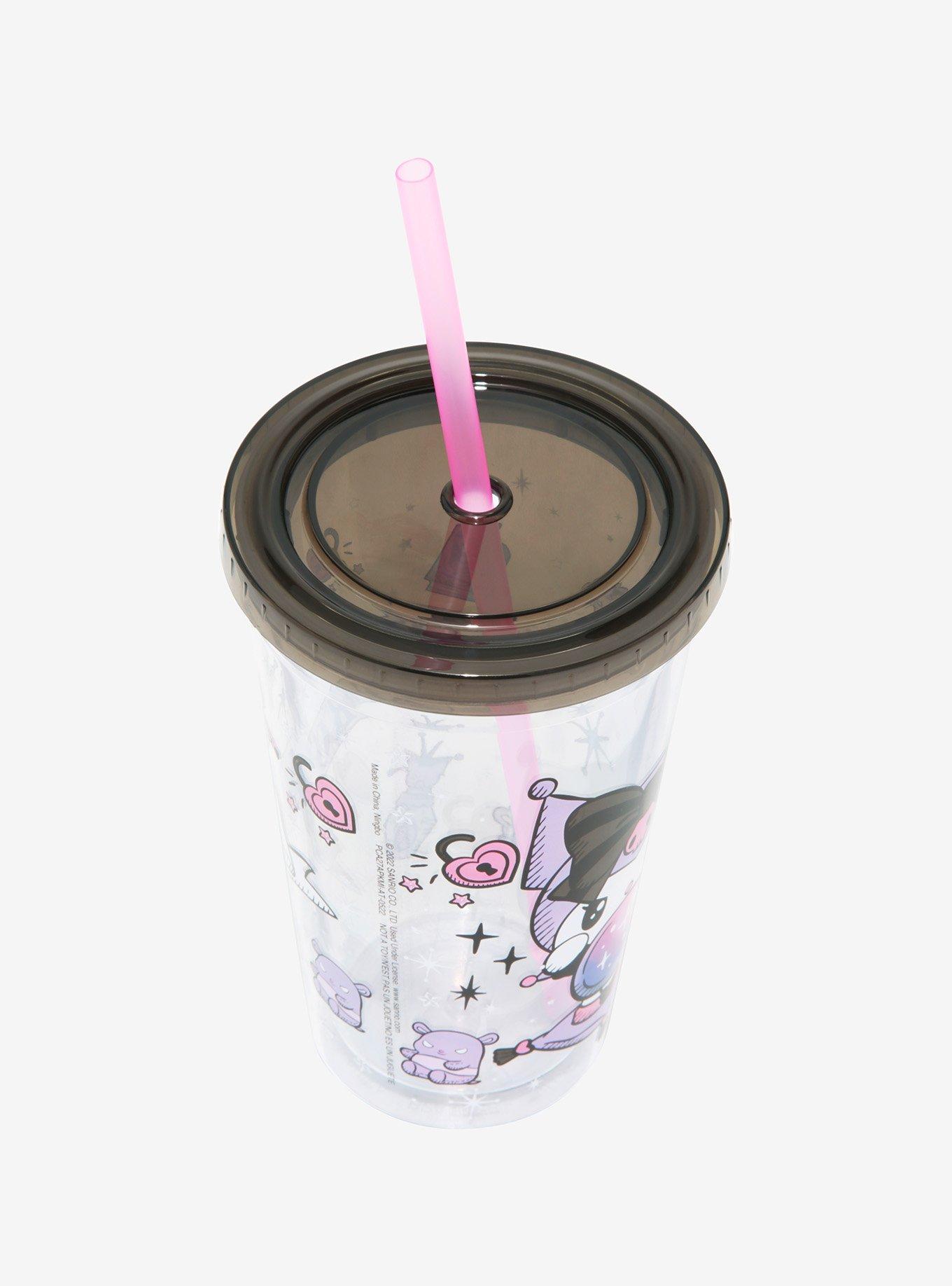 Kuromi Fortune Acrylic Travel Cup, , alternate