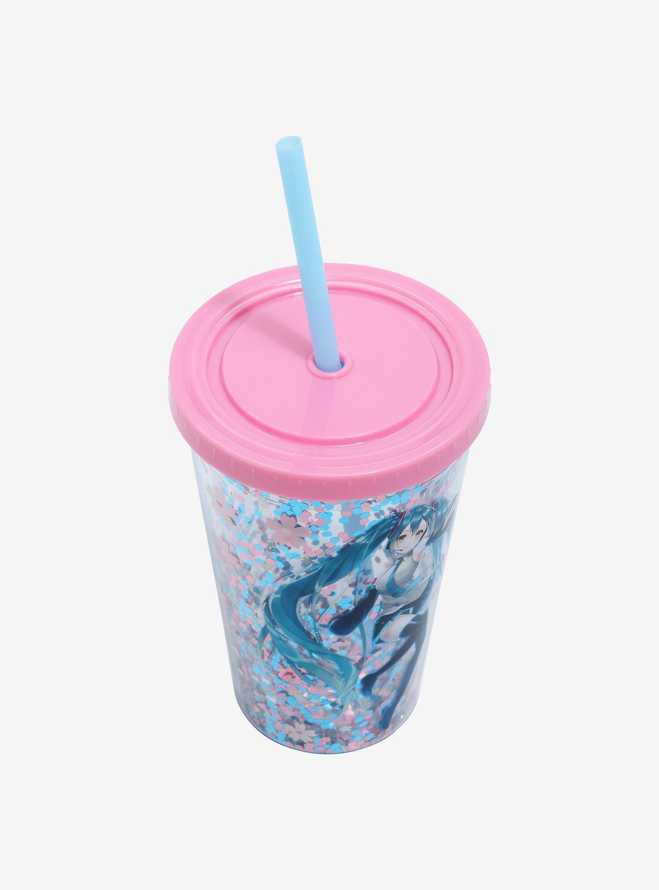 Hatsune Miku Glitter Acrylic Travel Cup, , alternate