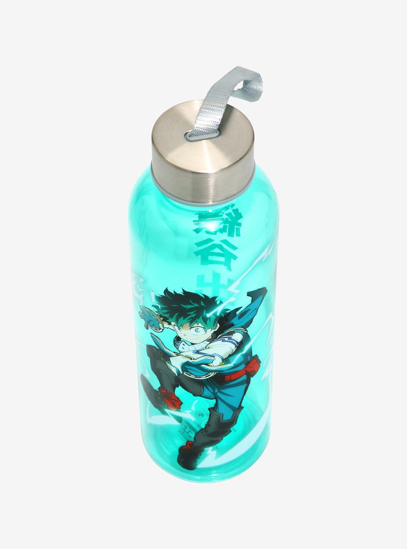 My Hero Academia Deku, One for All 25oz Plastic Water Bottle