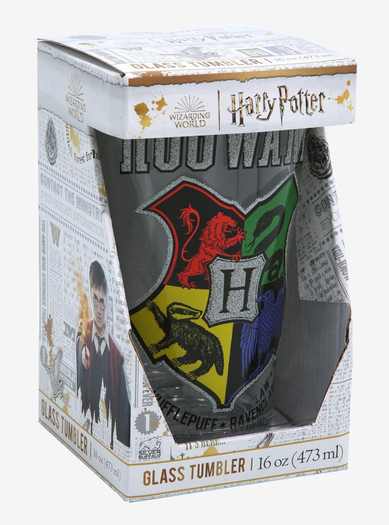 Harry Potter Hogwarts Crest Pint Glass, , alternate