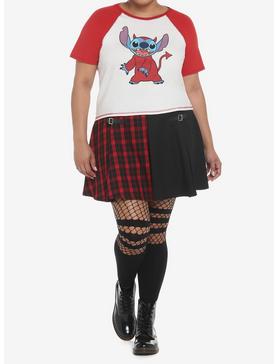 Her Universe Disney Lilo & Stitch Devil Raglan Baby T-Shirt Plus Size, , hi-res