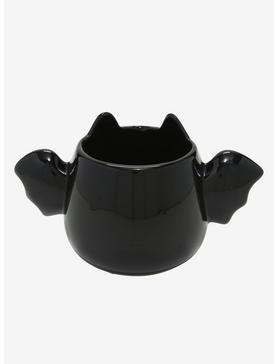Cat Bat Wing Figural Mug, , hi-res