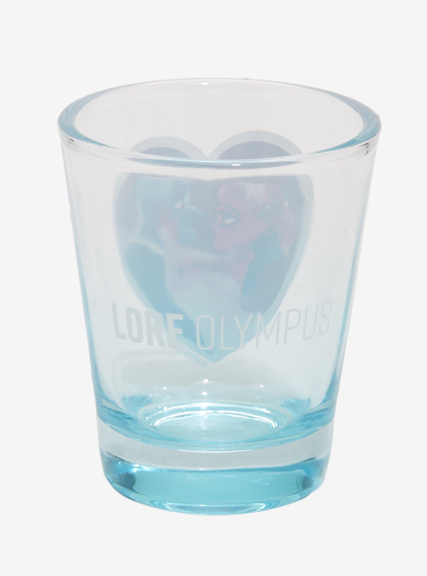 Lore Olympus Hades & Persephone Heart Mini Glass, , alternate