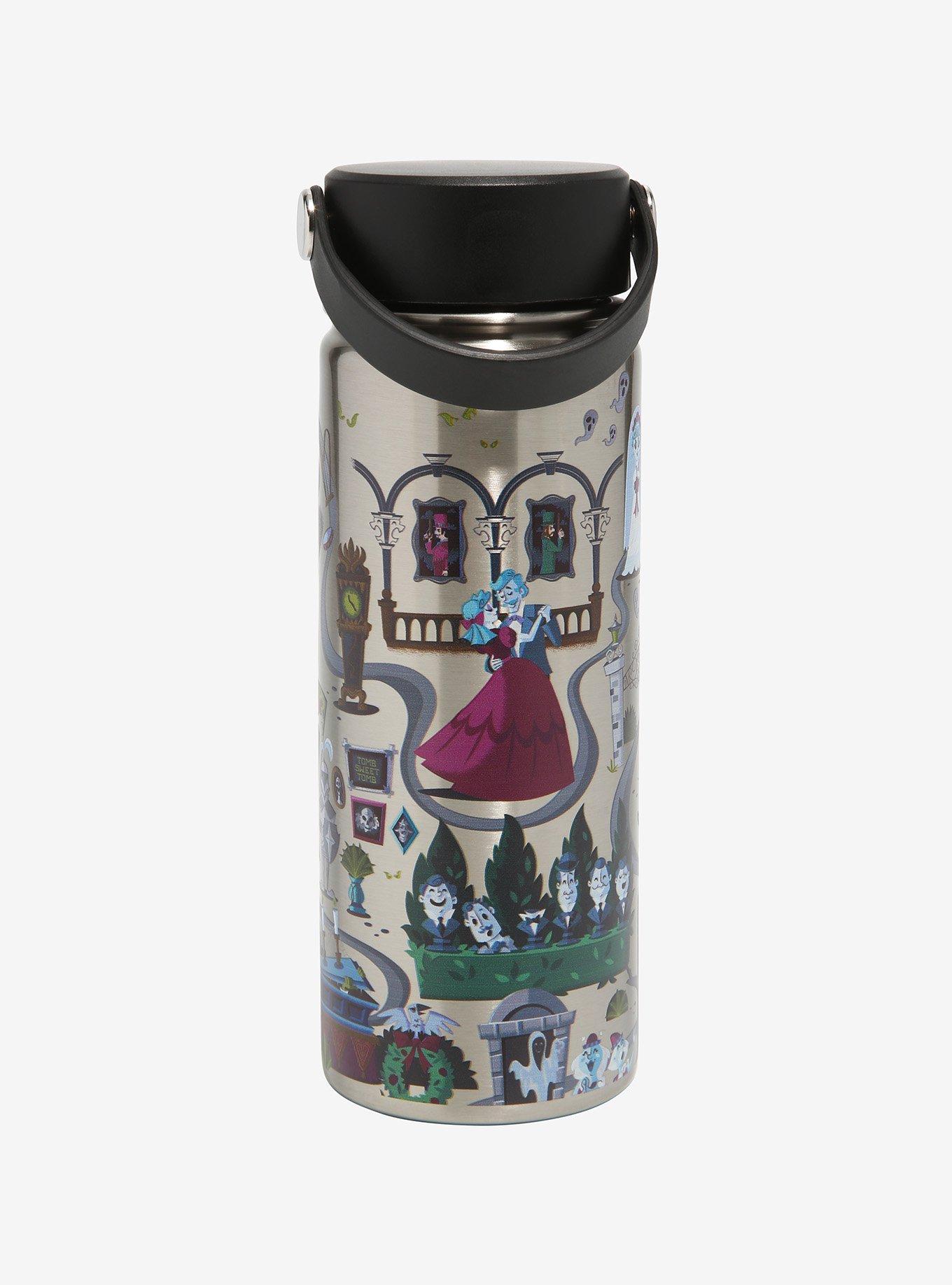 Disney The Haunted Mansion Stainless Steel Water Bottle, , alternate