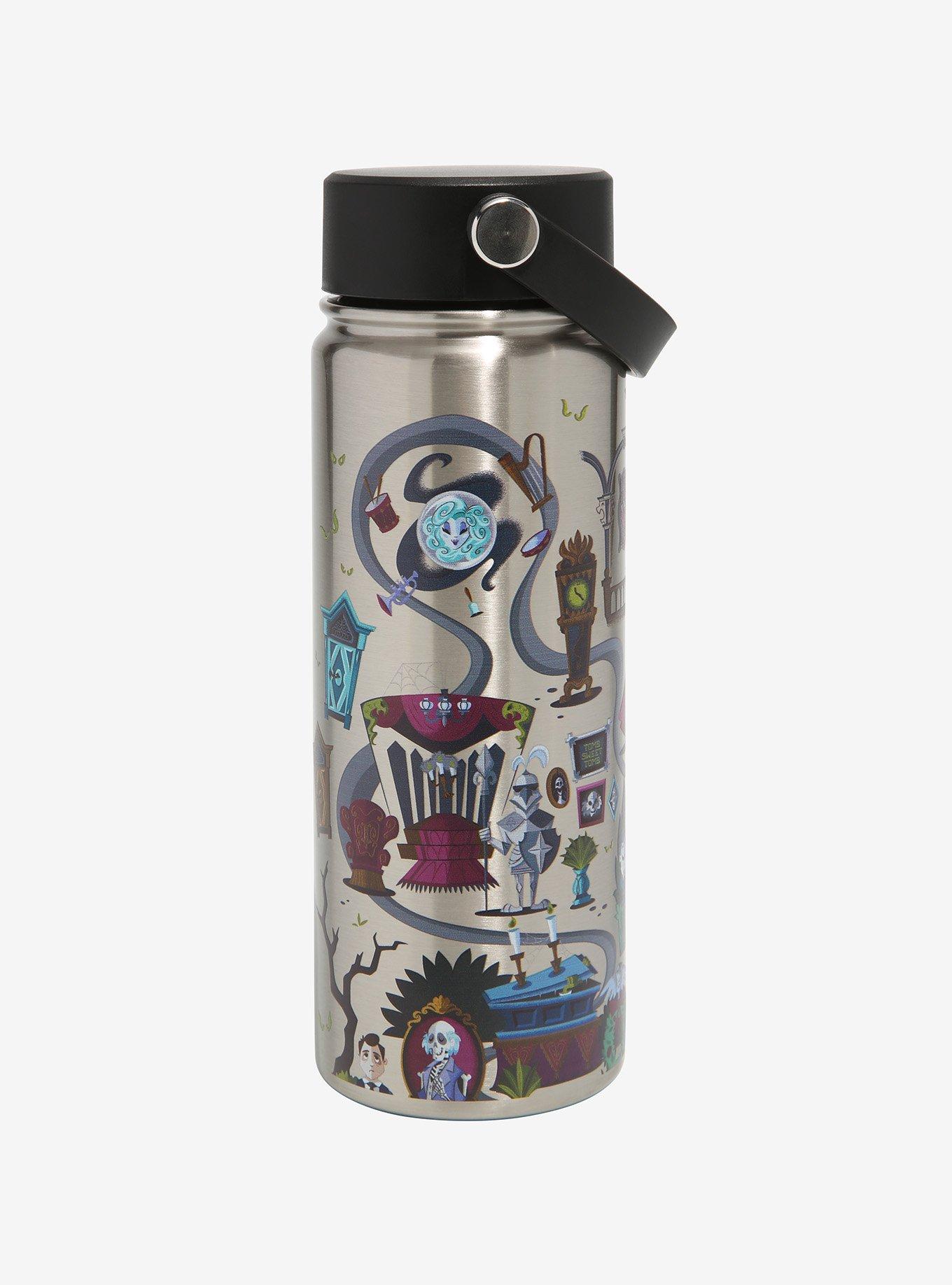 Disney The Haunted Mansion Stainless Steel Water Bottle, , alternate