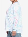 BT21 Cherry Blossom Tie-Dye Girls Long-Sleeve T-Shirt Plus Size, MULTI, alternate