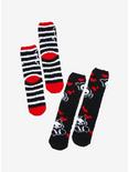 Skelanimals Fuzzy Socks 2 Pair, , alternate