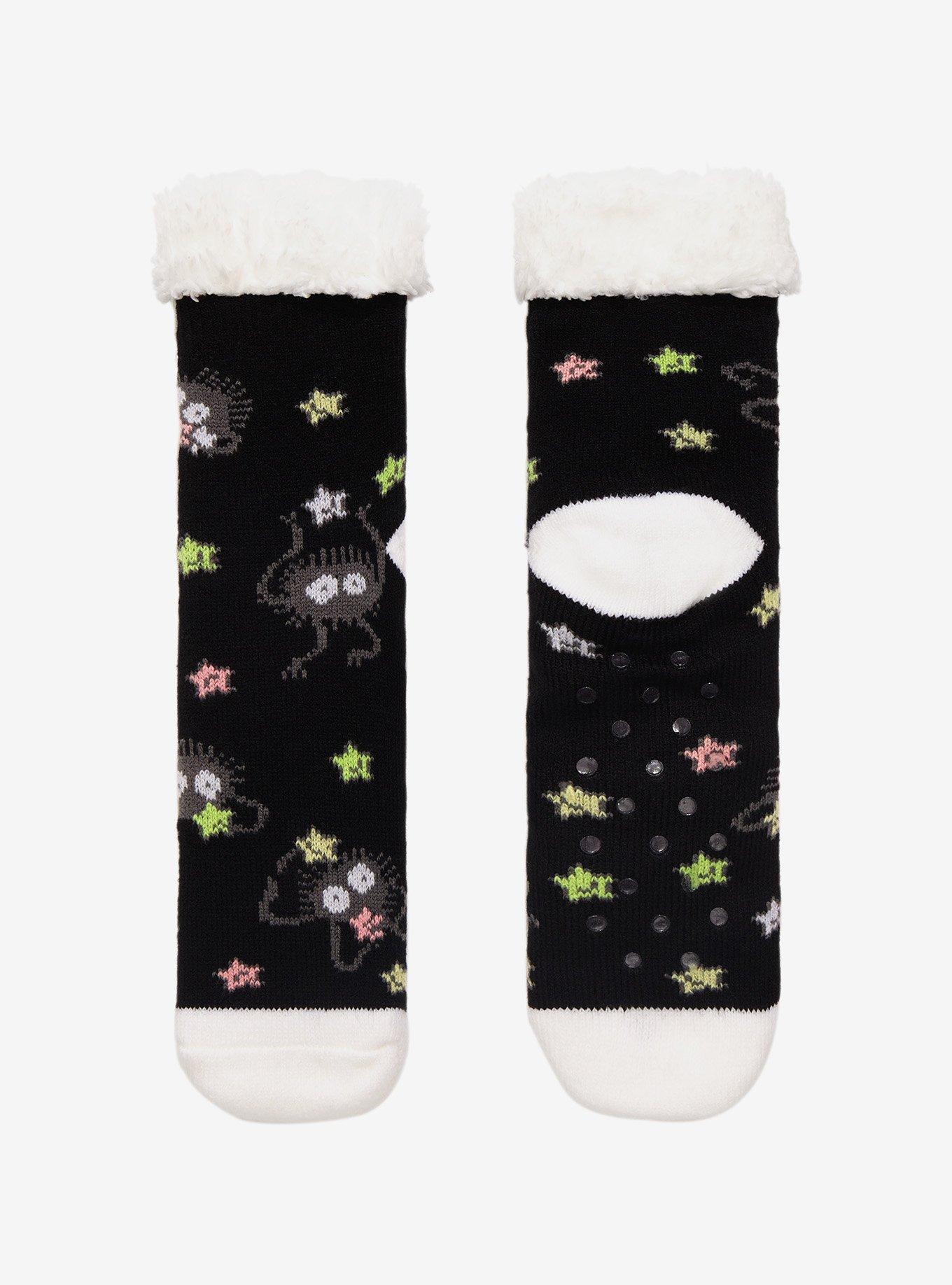 Studio Ghibli Spirited Away Soot Sprites Cozy Socks, , alternate