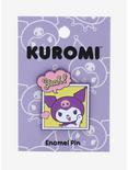 Sanrio Kuromi Panel Portrait Enamel Pin - BoxLunch Exclusive, , alternate