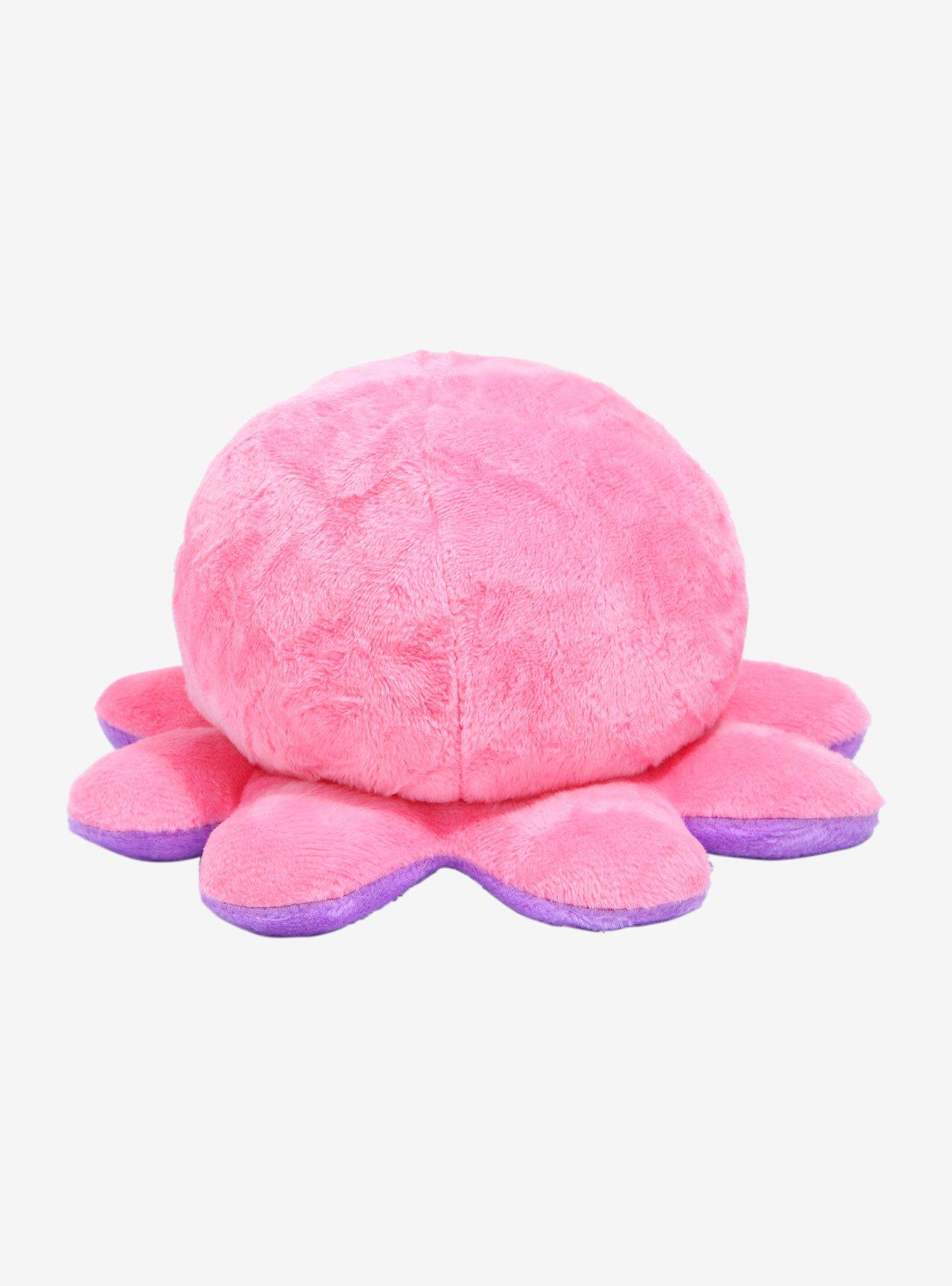 TeeTurtle Happy + Angry Reversible Mood 4 Inch Octopus Plush, , alternate