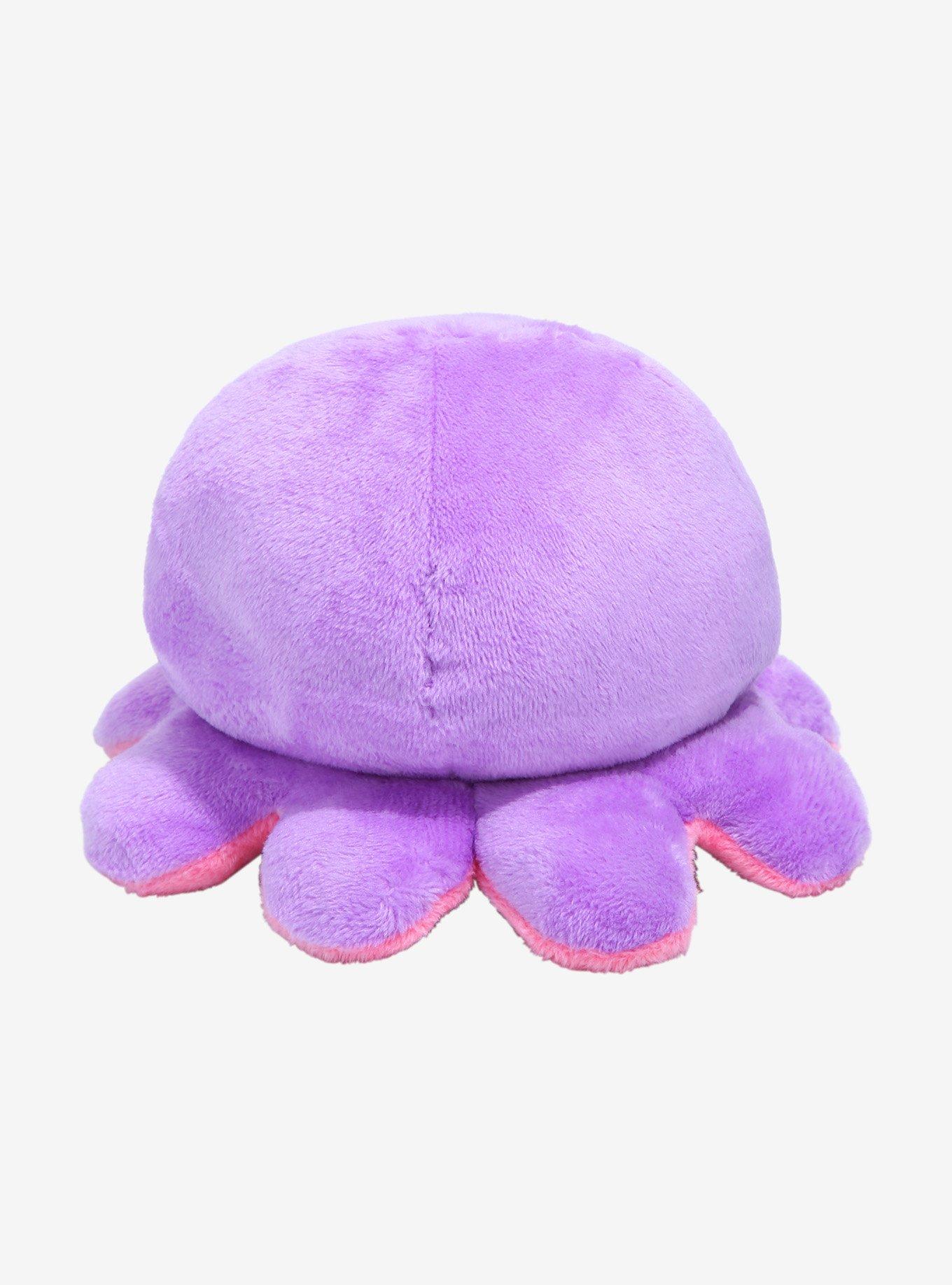 TeeTurtle Happy + Angry Reversible Mood 4 Inch Octopus Plush, , alternate
