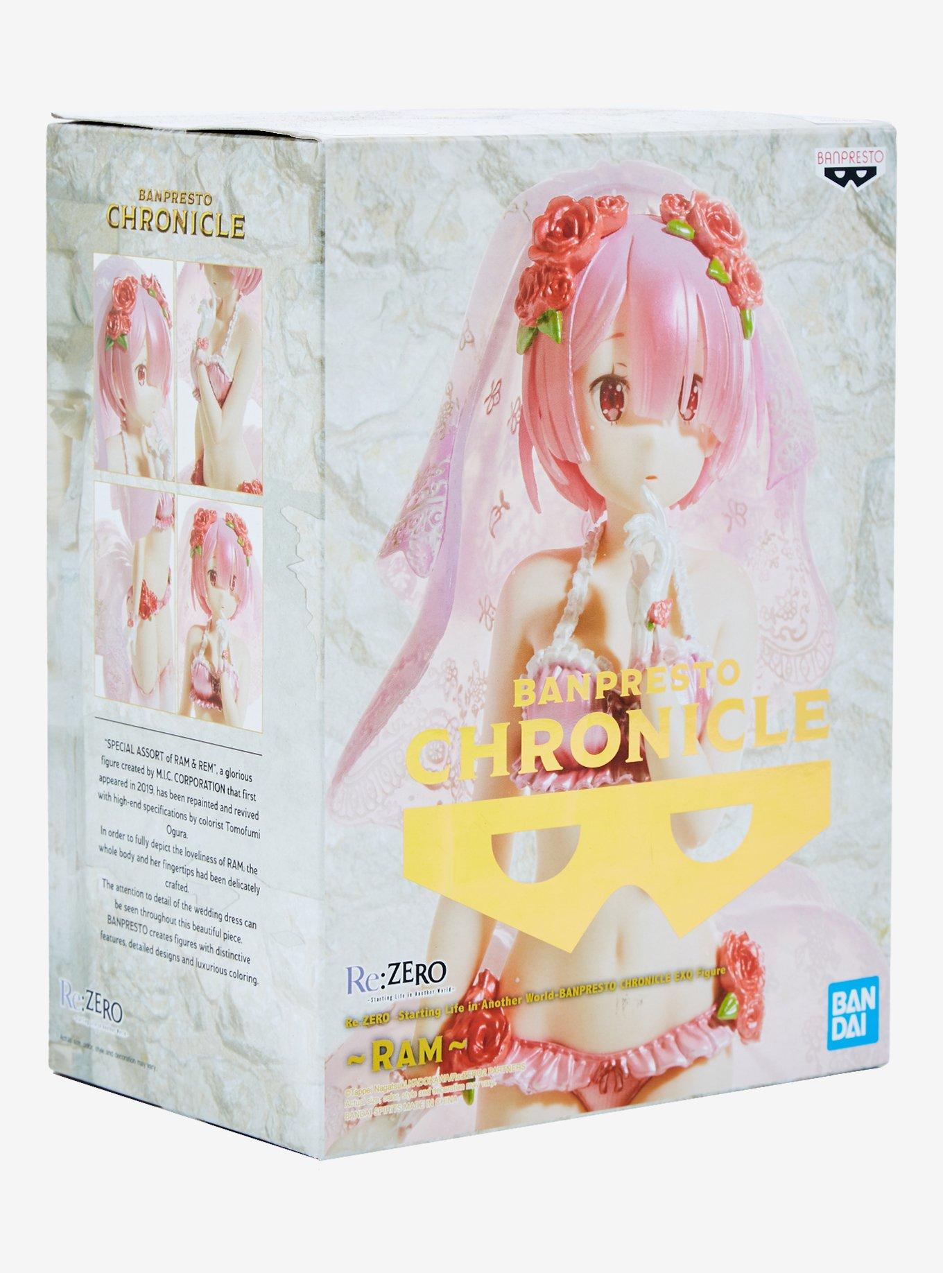 Banpresto Re:Zero - Starting Life in Another World Chronicle EXQ Ram Figure, , alternate