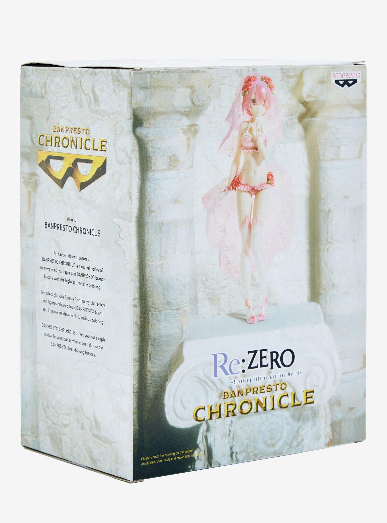 Banpresto Re:Zero - Starting Life in Another World Chronicle EXQ Ram Figure, , alternate