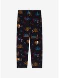 Disney Pixar Coco Land of the Dead Scenic Lounge Pants - BoxLunch Exclusive , BLACK, alternate
