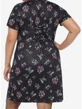 Universal Studios Halloween Horror Nights Characters Lace-Up Bodycon Dress Plus Size, MULTI, alternate