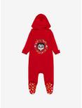 Disney Pixar Coco Miguel’s Hoodie Replica Hooded Infant One-Piece - BoxLunch Exclusive , RED, alternate