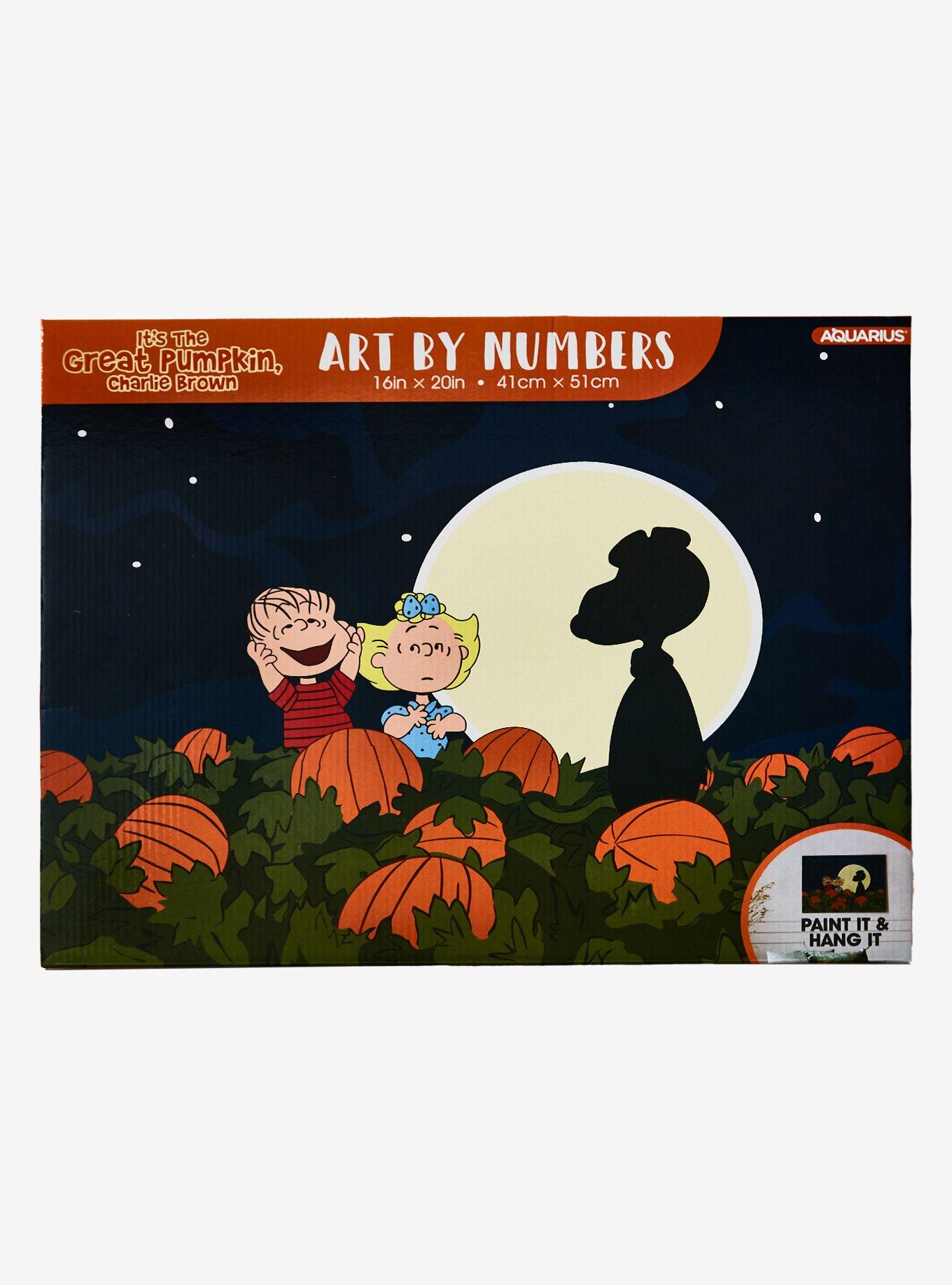 Peanuts Great Pumpkin Art By Numbers Paint Kit, , alternate