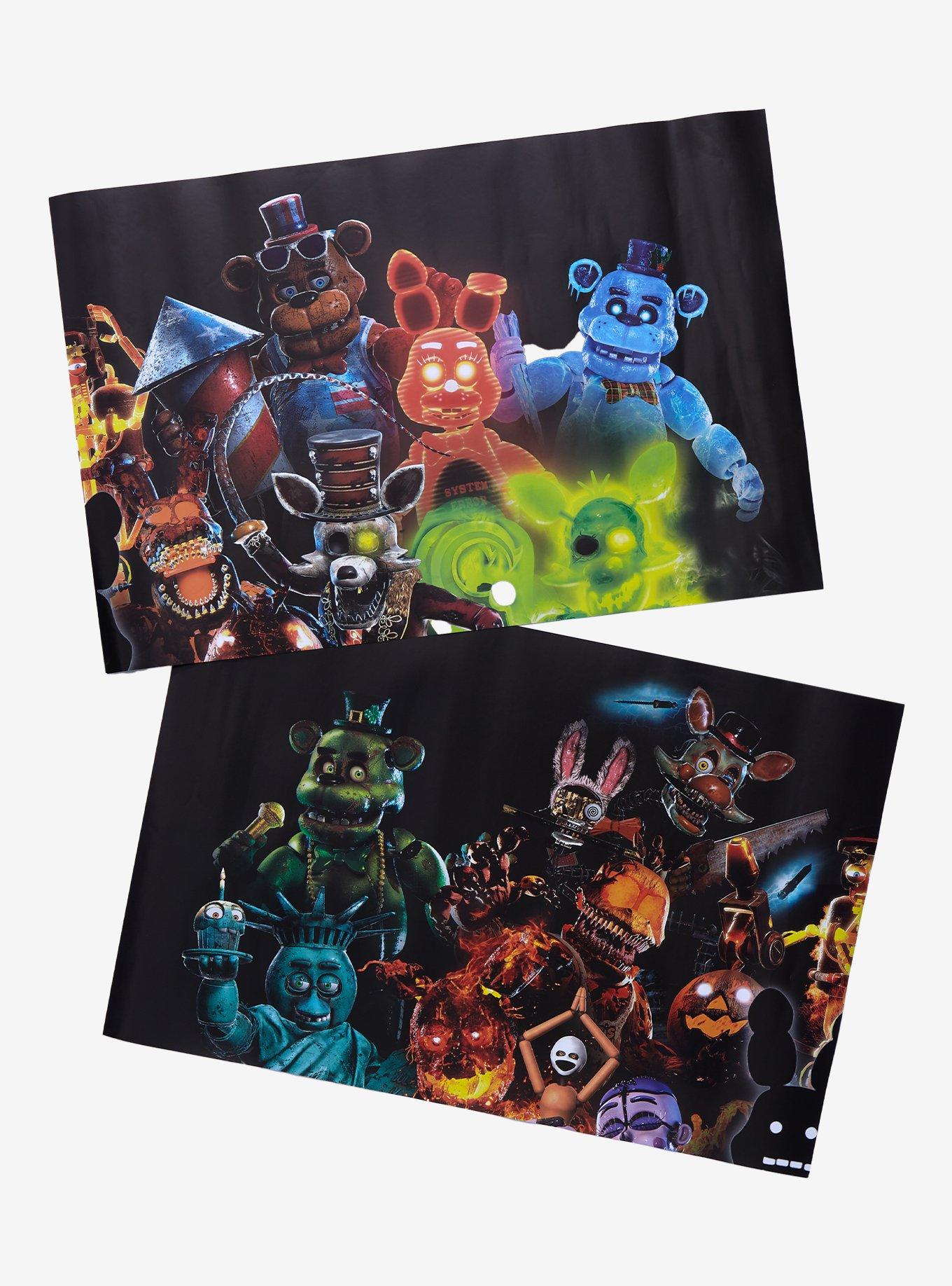 Five Nights At Freddy's Mosaic Poster Blind Box Mystery Poster, , alternate