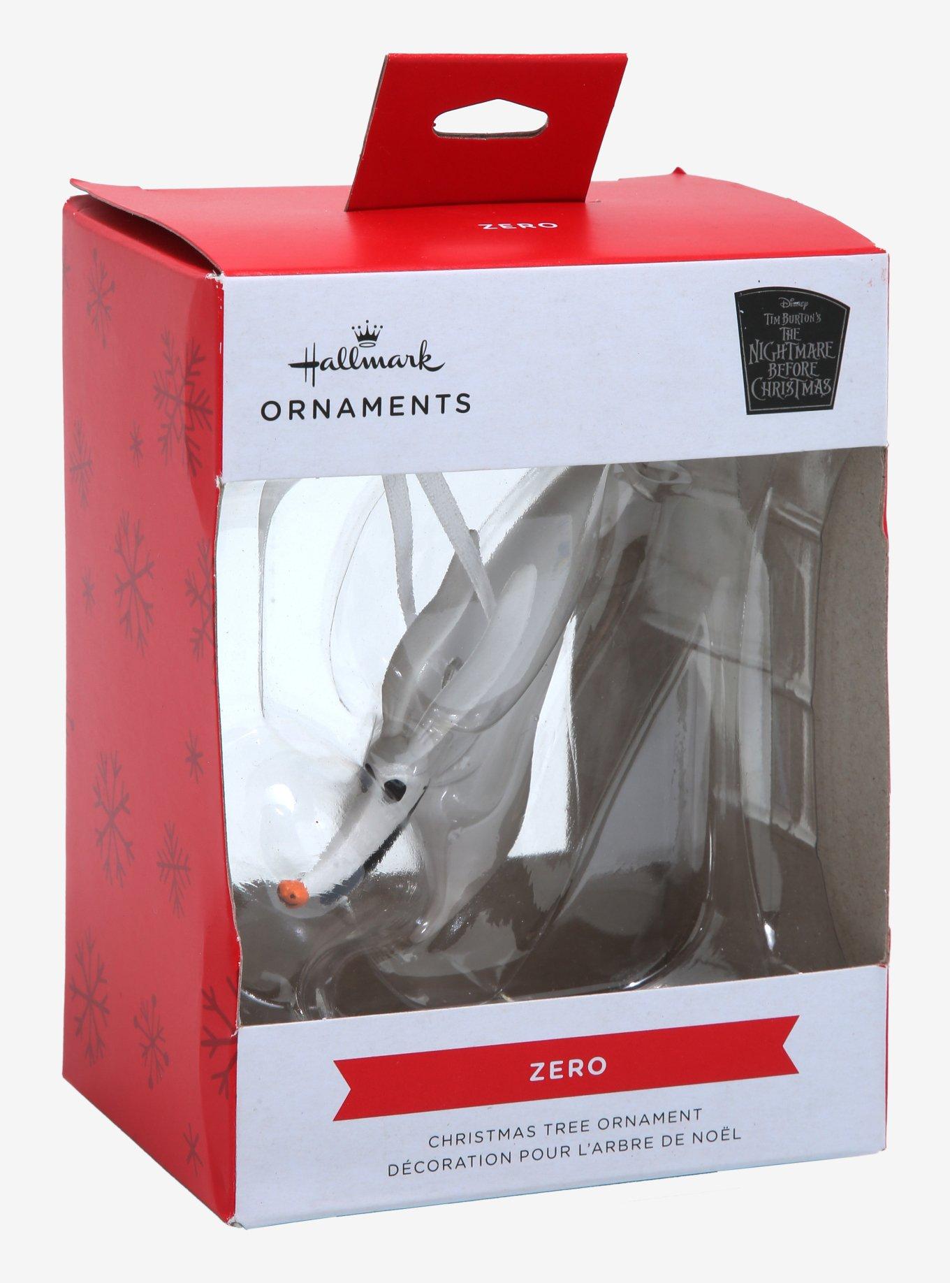 Hallmark The Nightmare Before Christmas Zero Ornament, , alternate