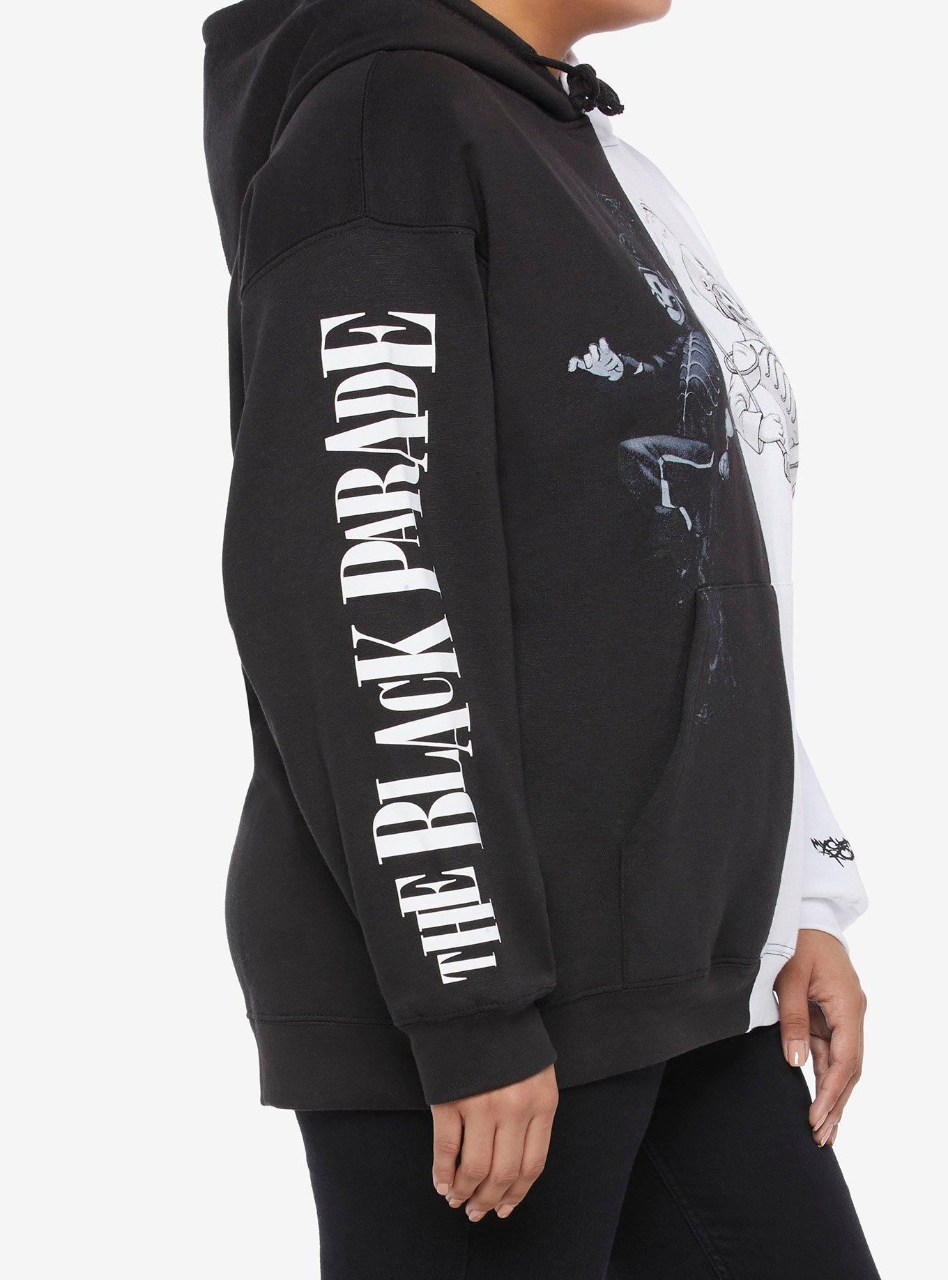 My Chemical Romance The Black Parade Split Girls Hoodie Plus Size, MULTI, alternate