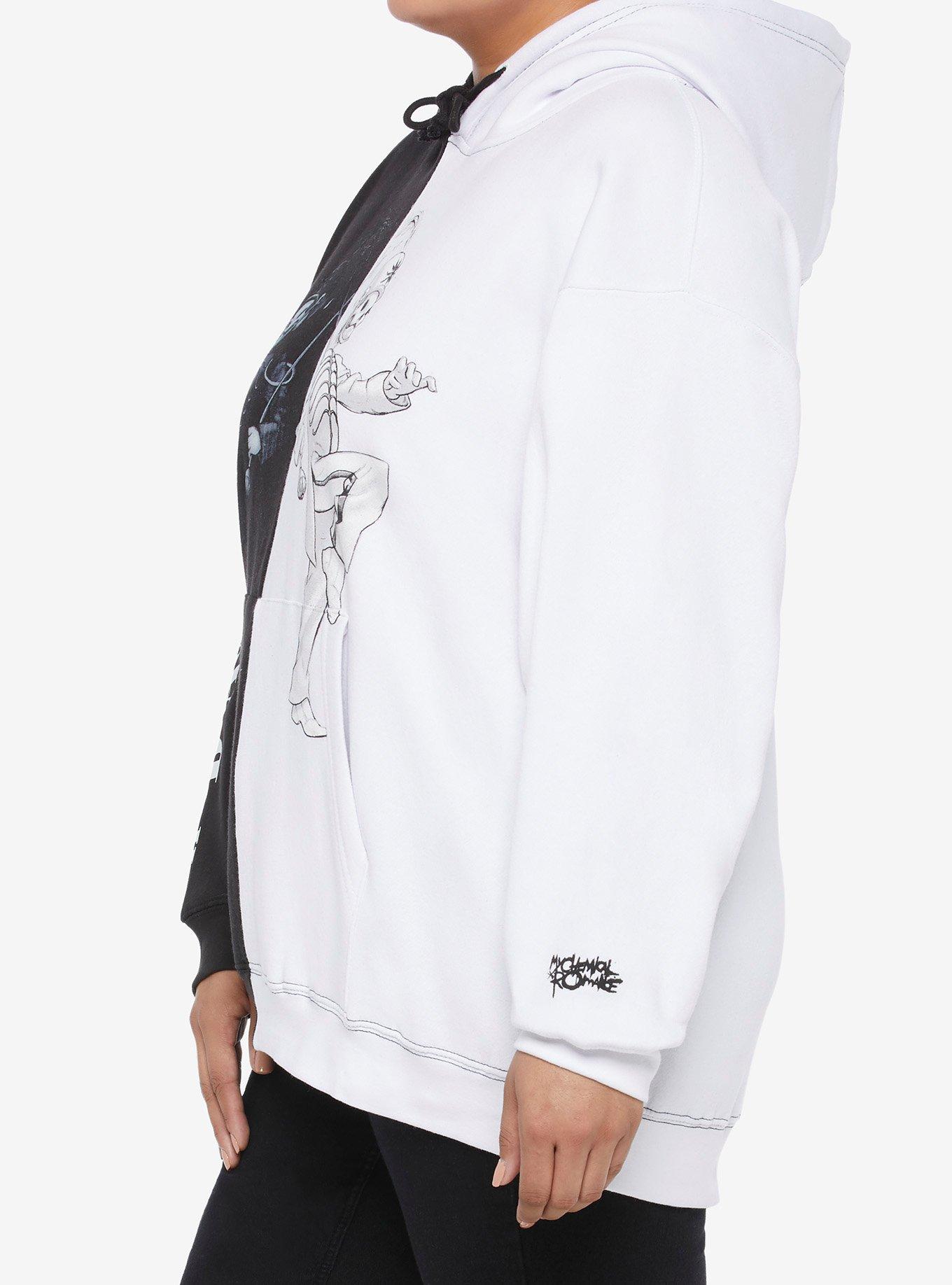 My Chemical Romance The Black Parade Split Girls Hoodie Plus Size, MULTI, alternate