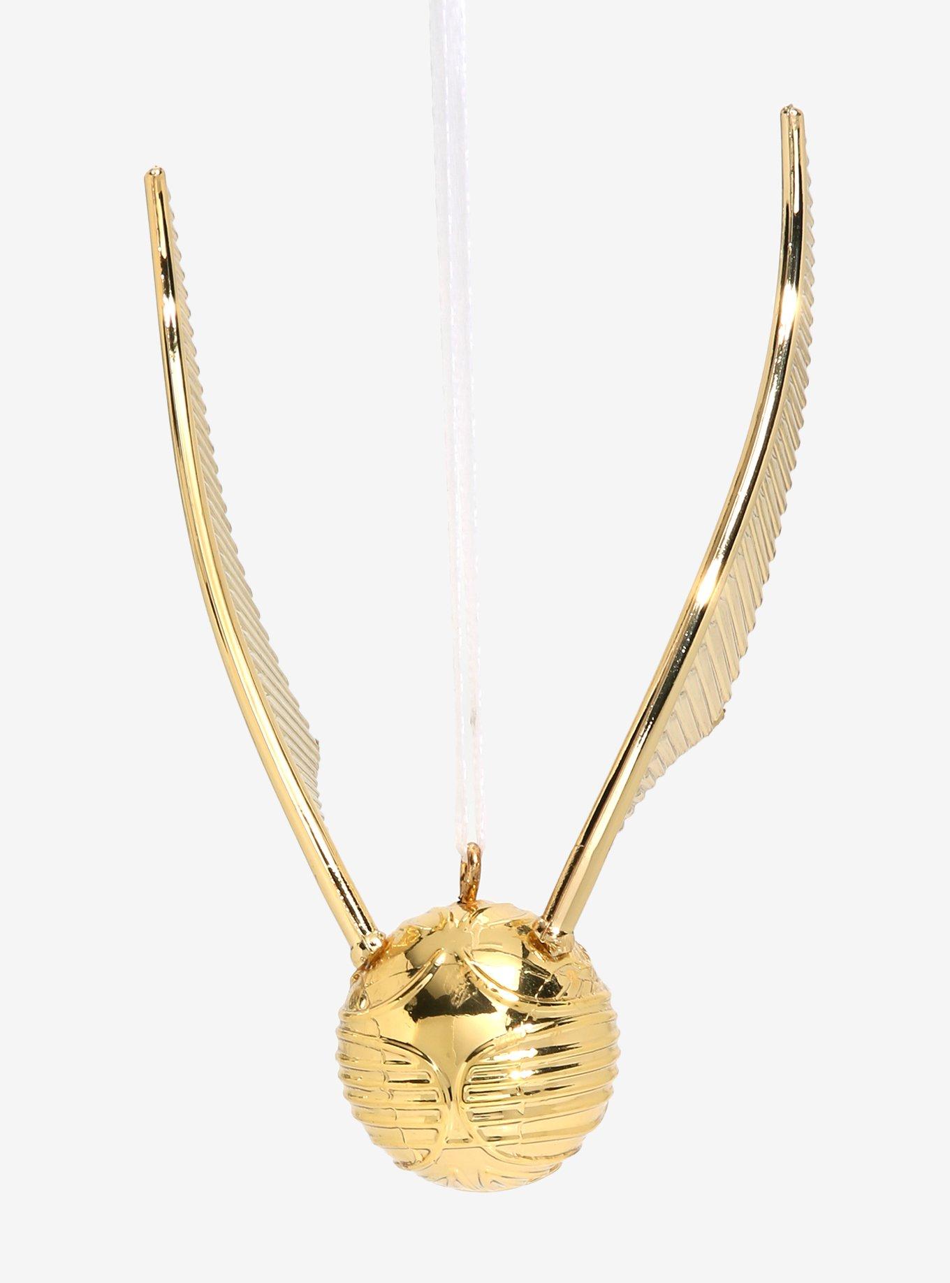 Hallmark Harry Potter Golden Snitch Metal Ornament, , alternate