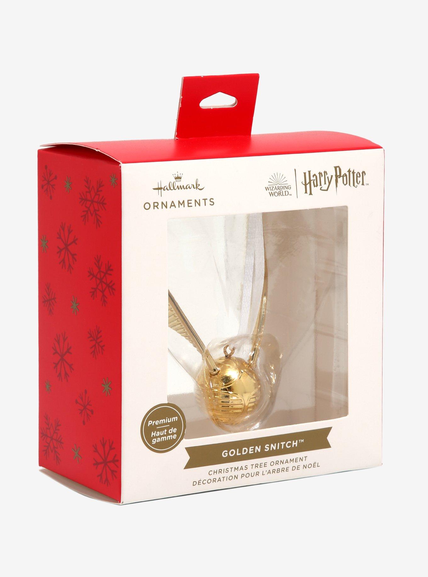 Hallmark Harry Potter Golden Snitch Metal Ornament, , alternate
