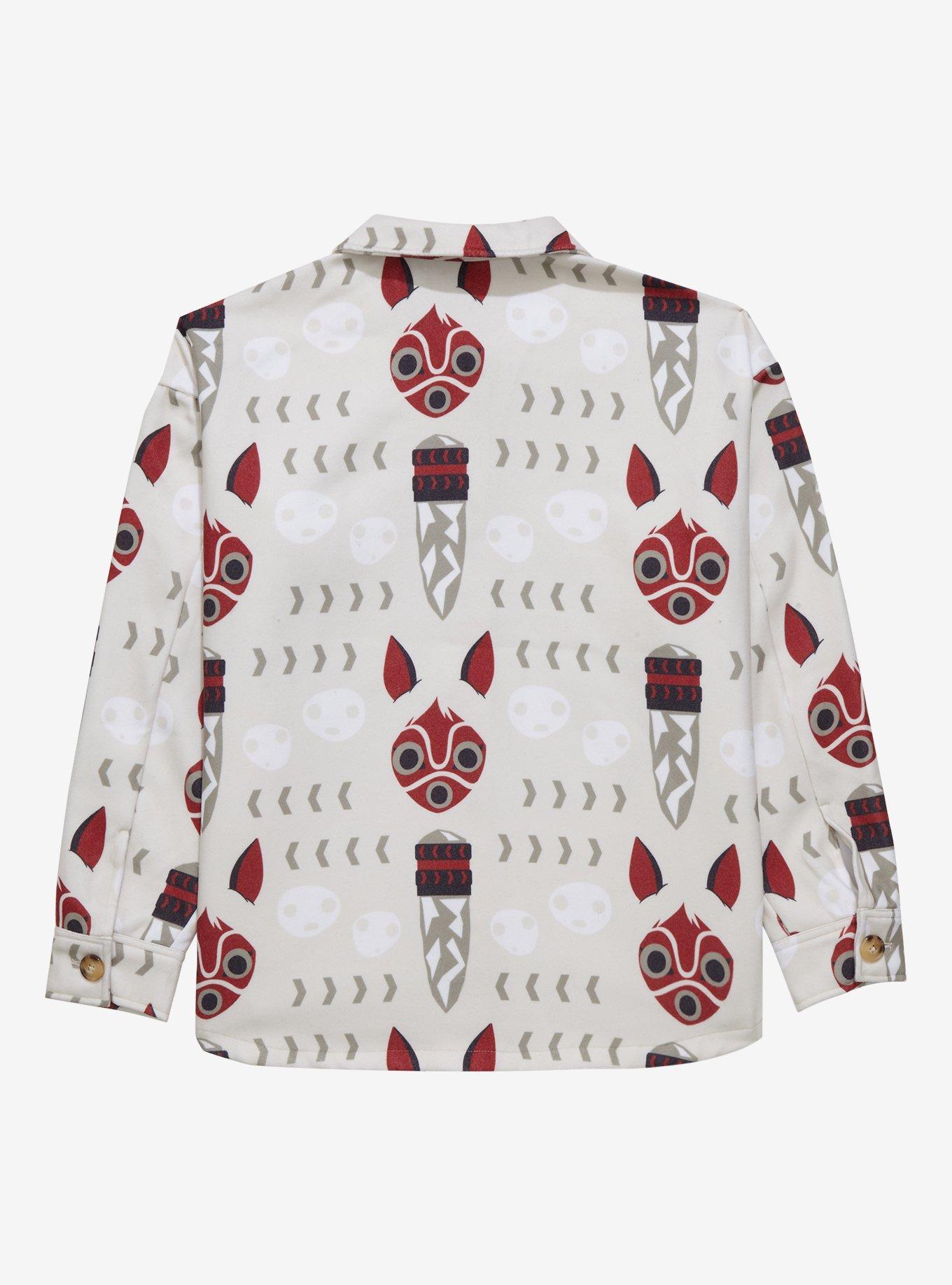 Studio Ghibli Princess Mononoke San's Mask Polar Fleece Jacket - BoxLunch Exclusive, , alternate