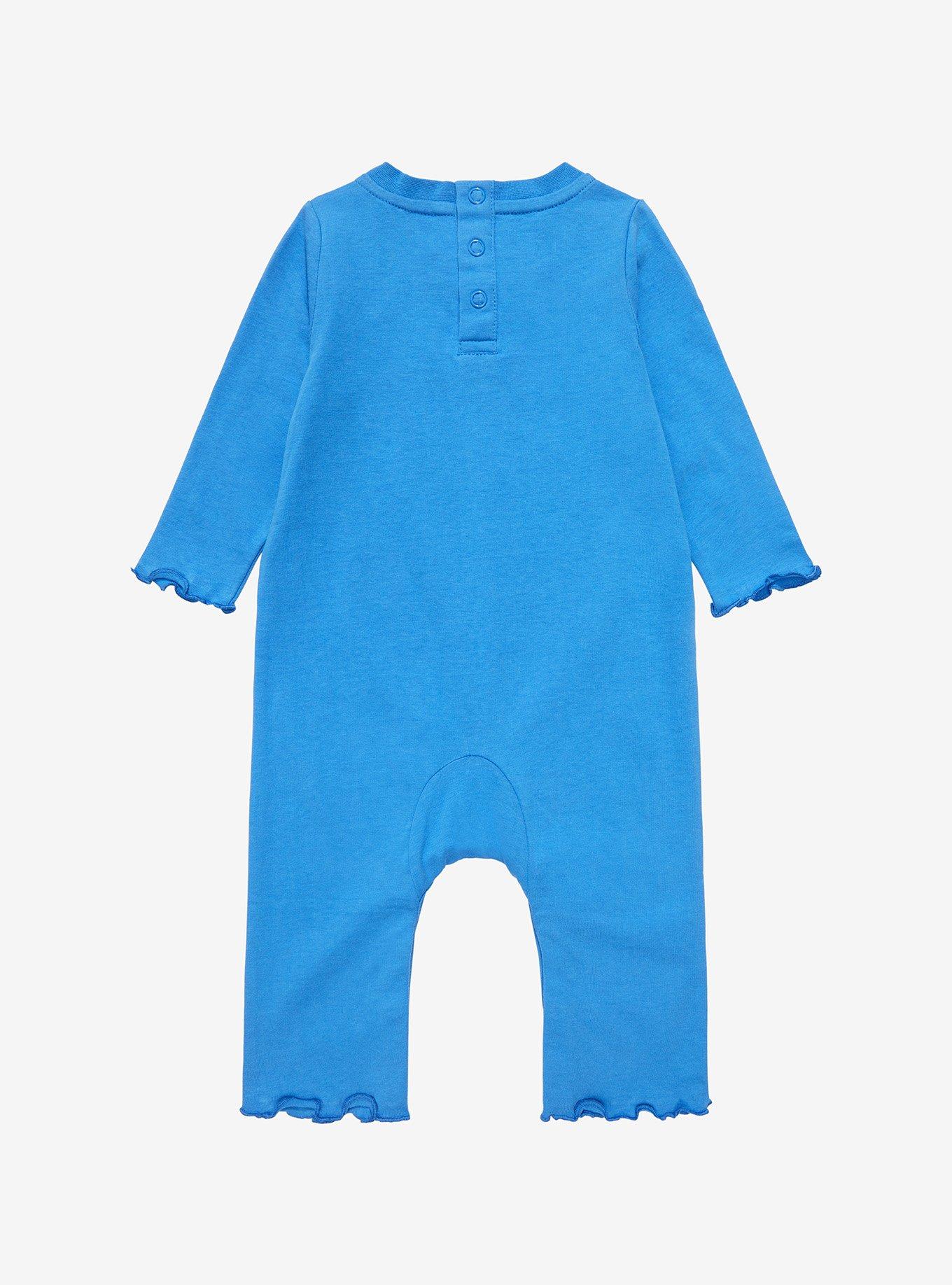 Coraline Cute as a Button Infant One-Piece - BoxLunch Exclusive, LIGHT BLUE, alternate