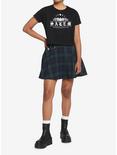 Salem House Girls Crop T-Shirt, BLACK, alternate
