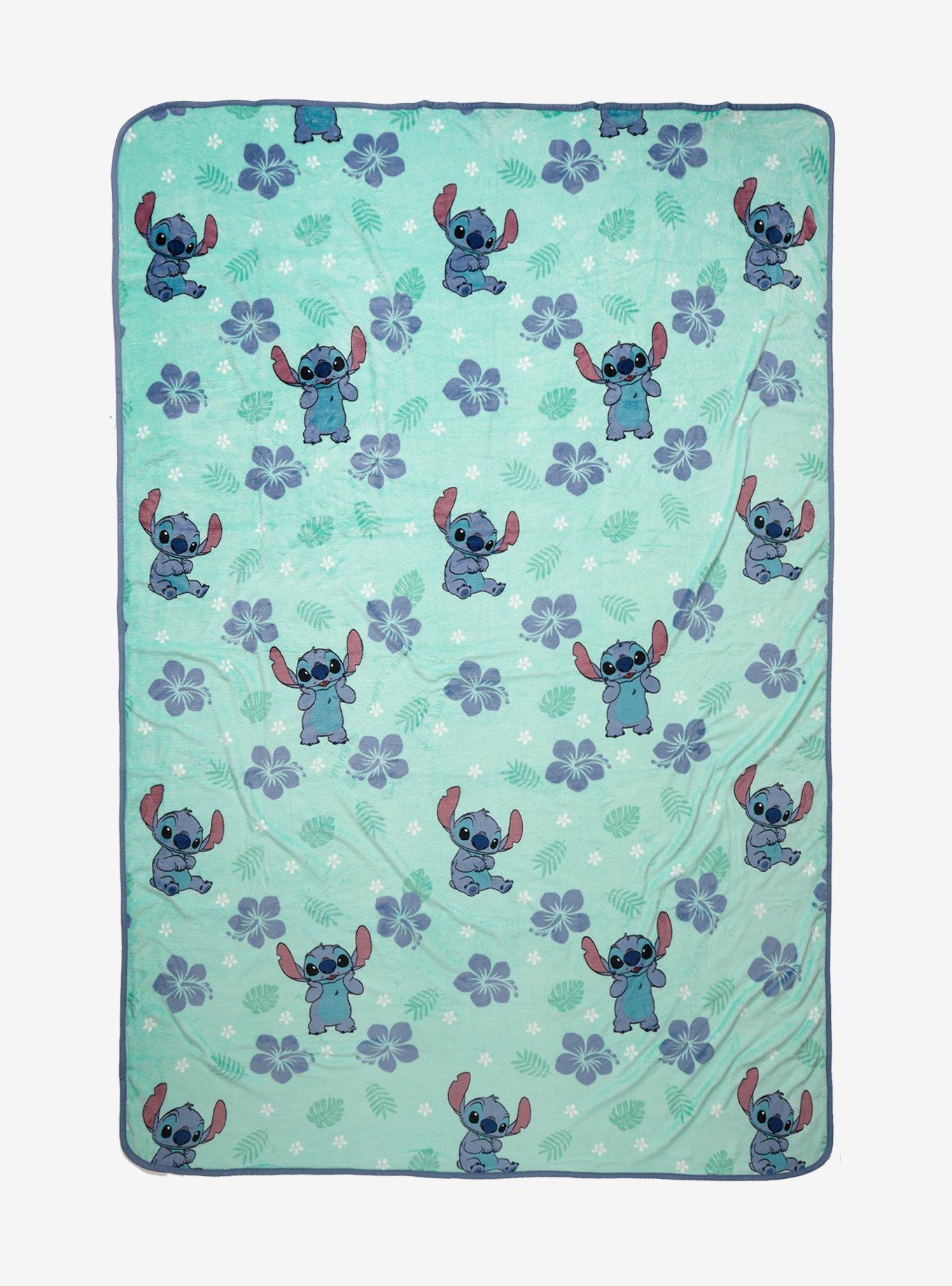 Disney Lilo & Stitch Tropical Plush & Throw Set, , alternate